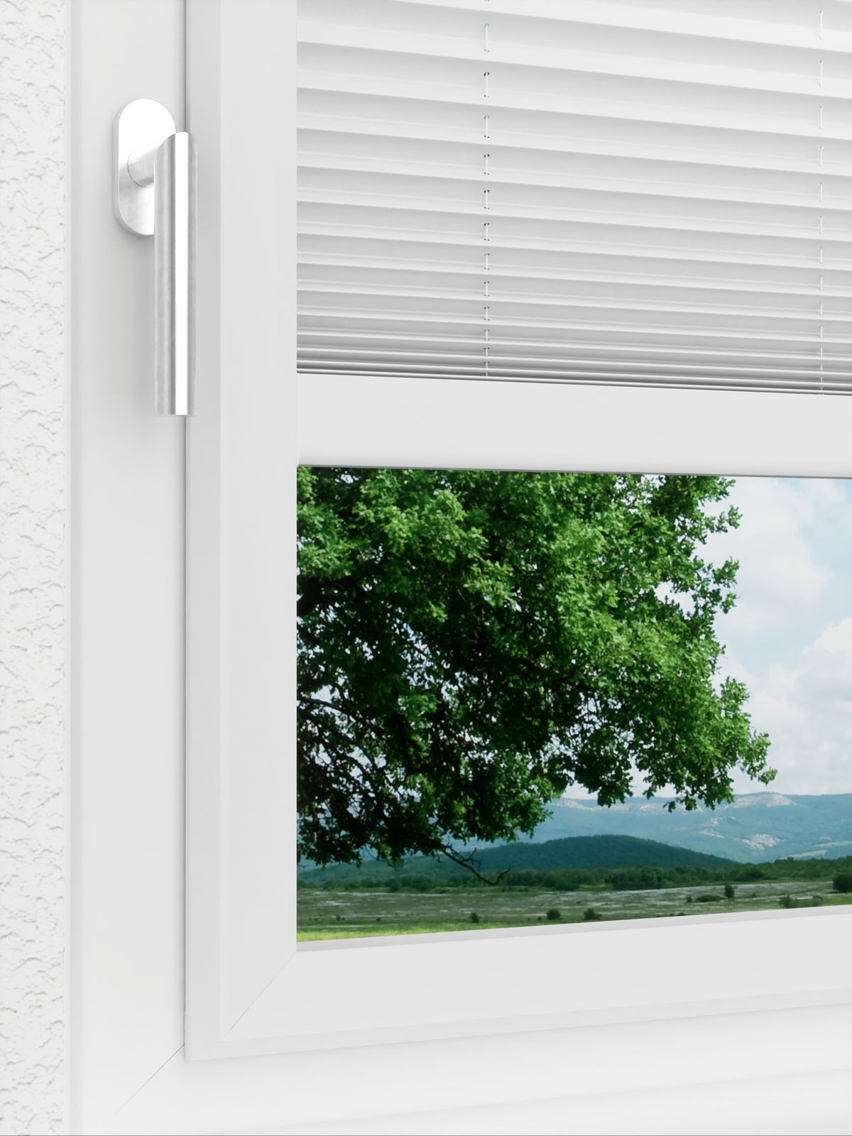 Detailansicht LYSEL HOME Plissee 209B Aralia Pearl