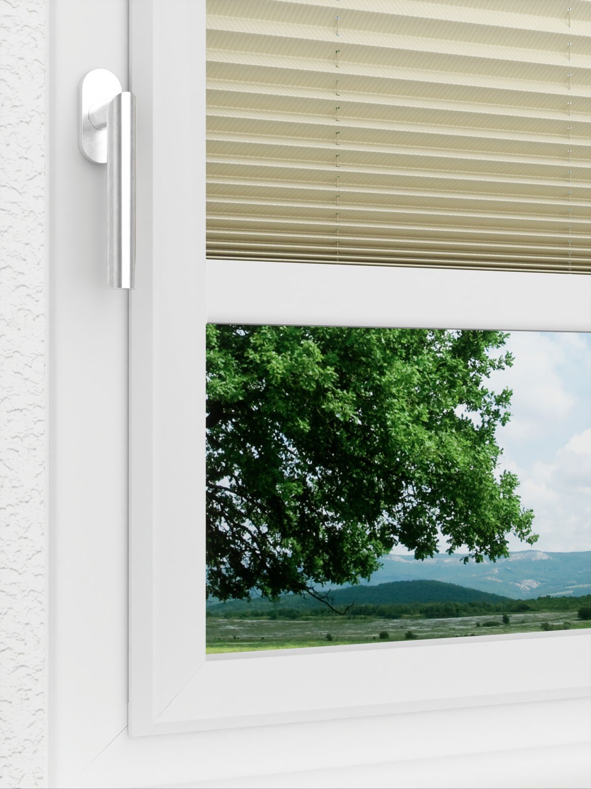 Detailansicht LYSEL HOME Plissee 439A Elegance Stripes