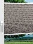 LYSEL HOME Plissee 411A Shiny Rings Fensteransicht