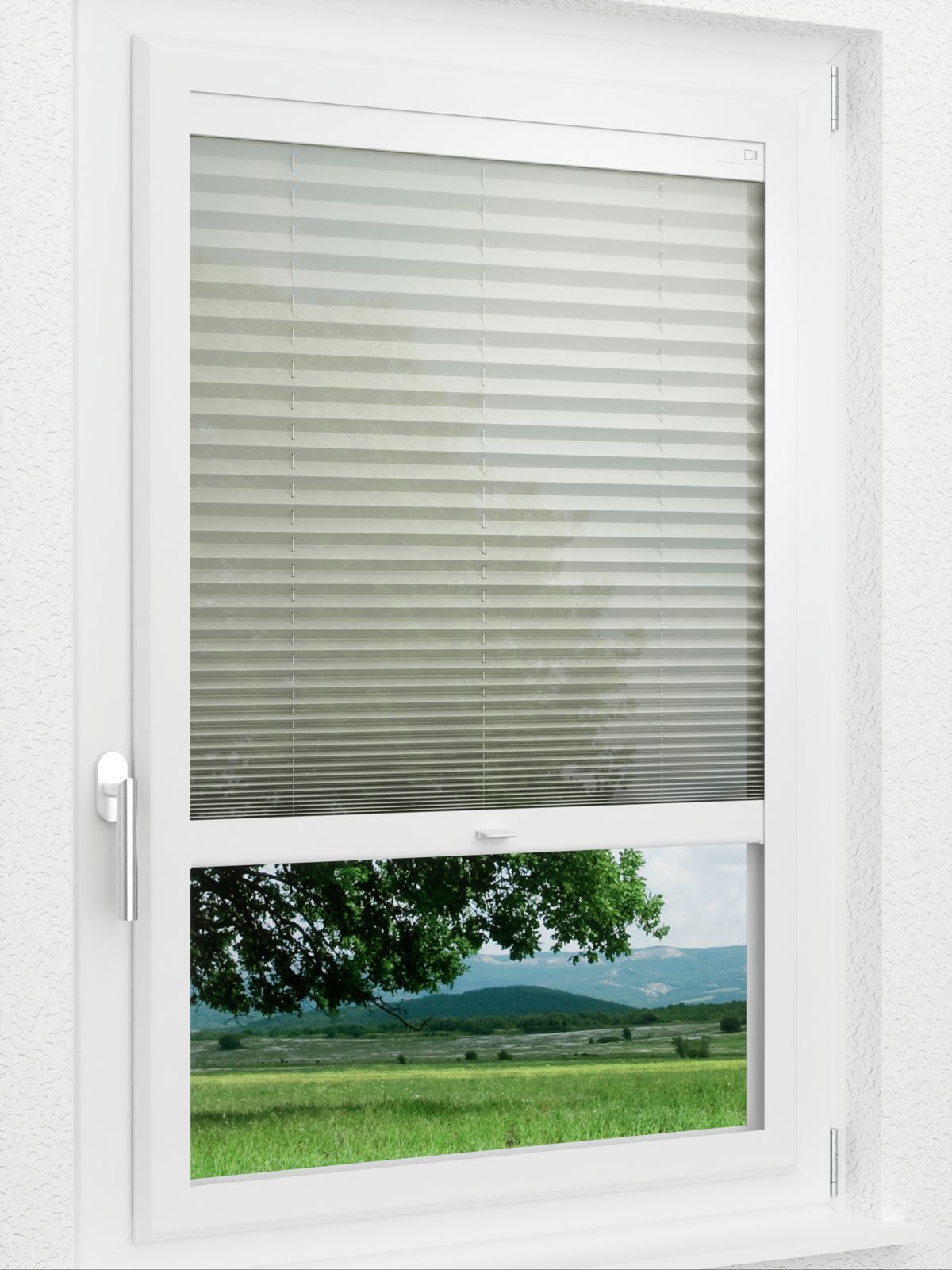 Detailansicht LYSEL HOME Plissee 401A Flame