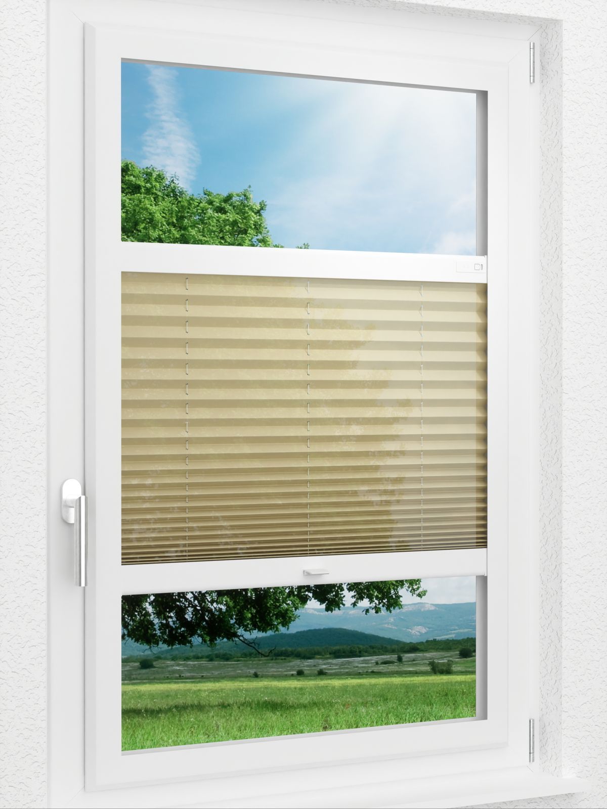Detailansicht LYSEL HOME Plissee 332A Flame