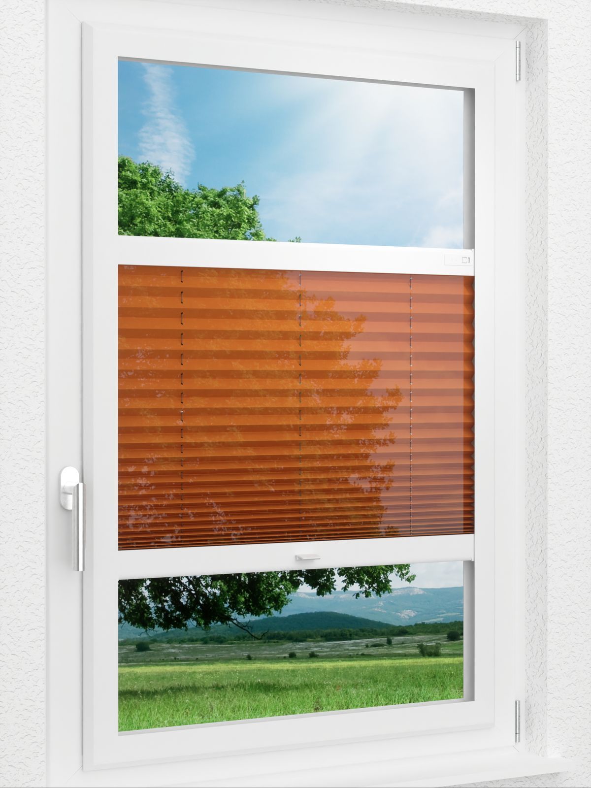 Detailansicht LYSEL HOME Plissee 429A Flame