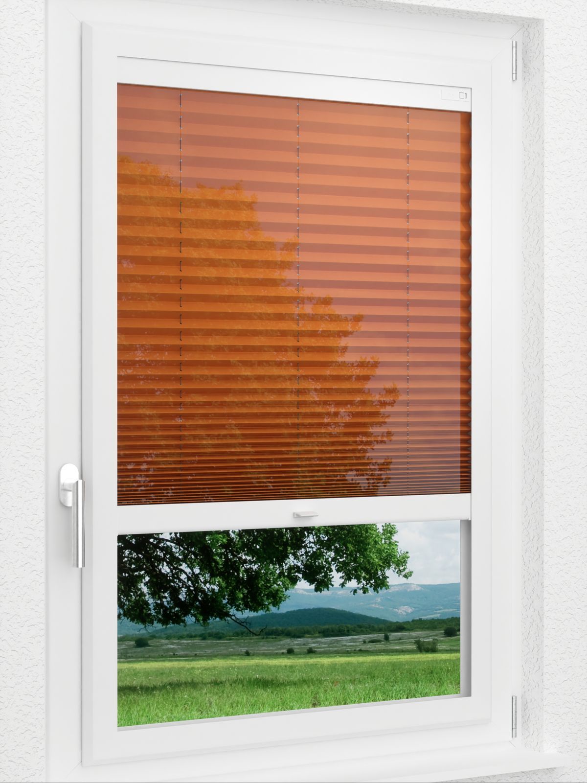 Detailansicht LYSEL HOME Plissee 429A Flame