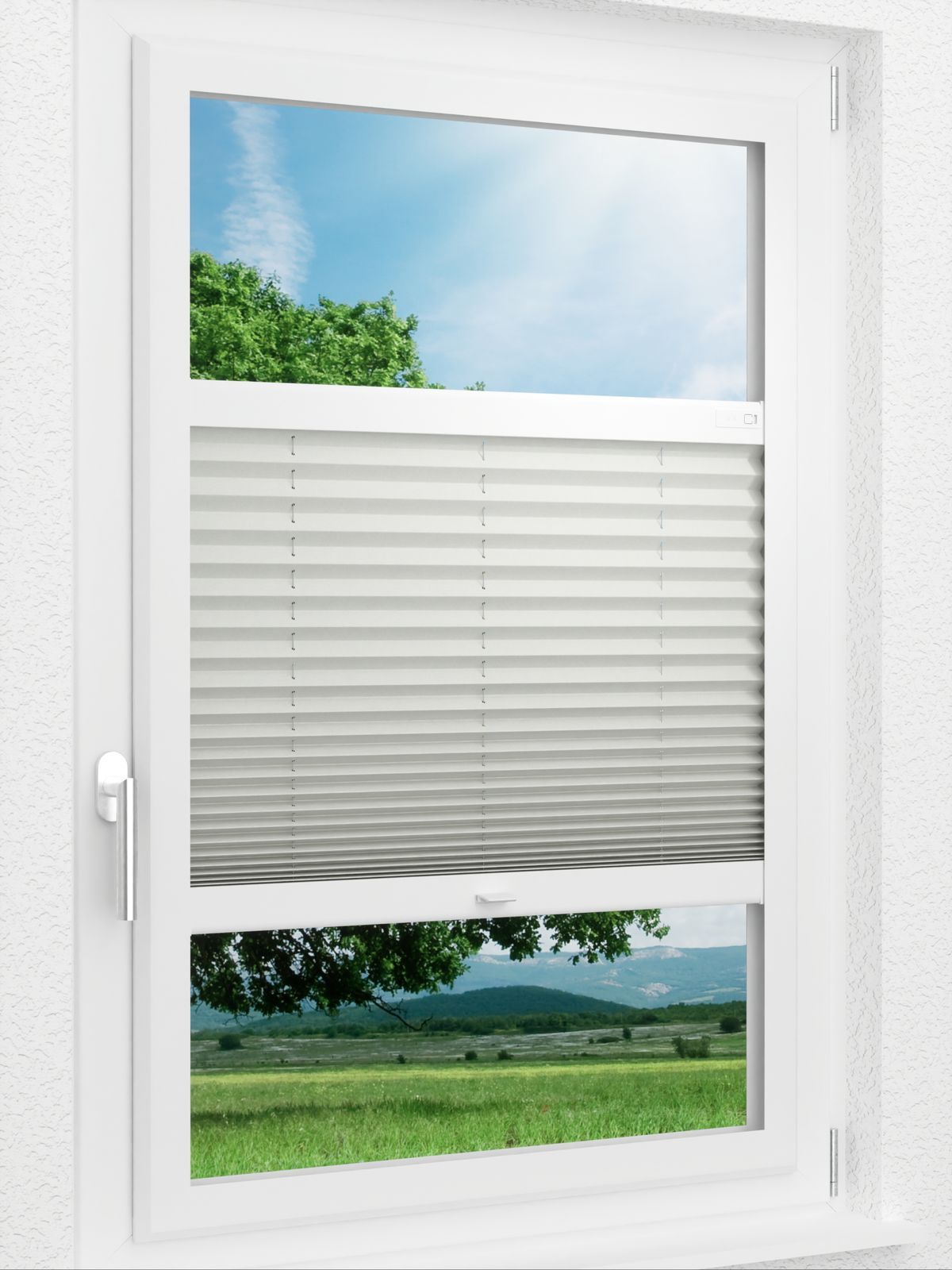 Detailansicht LYSEL HOME Plissee 201A Aralia BO