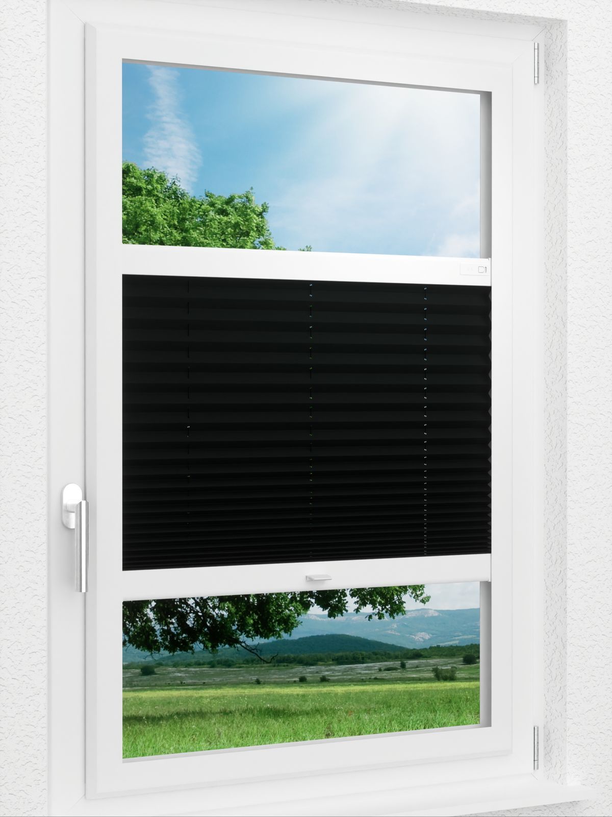 Detailansicht LYSEL HOME Plissee 240A Aralia Pearl