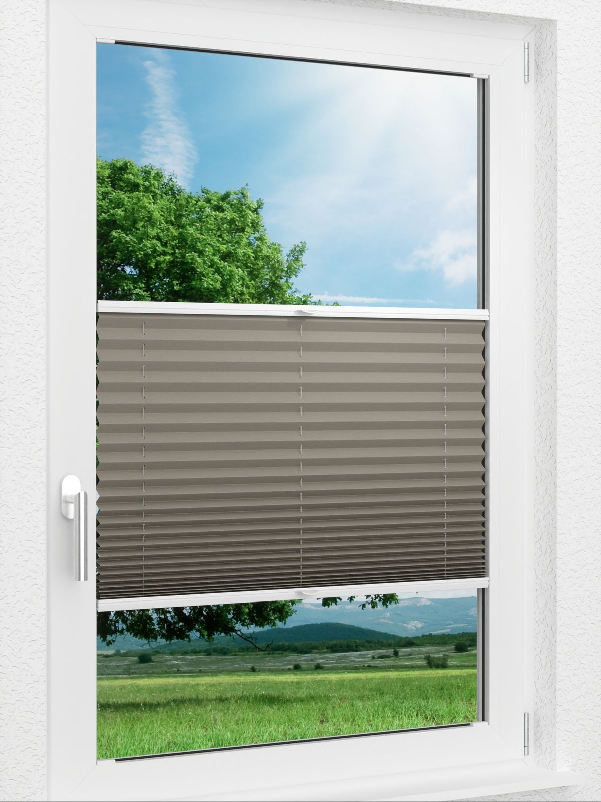 Detailansicht LYSEL HOME Plissee 308A Aloe