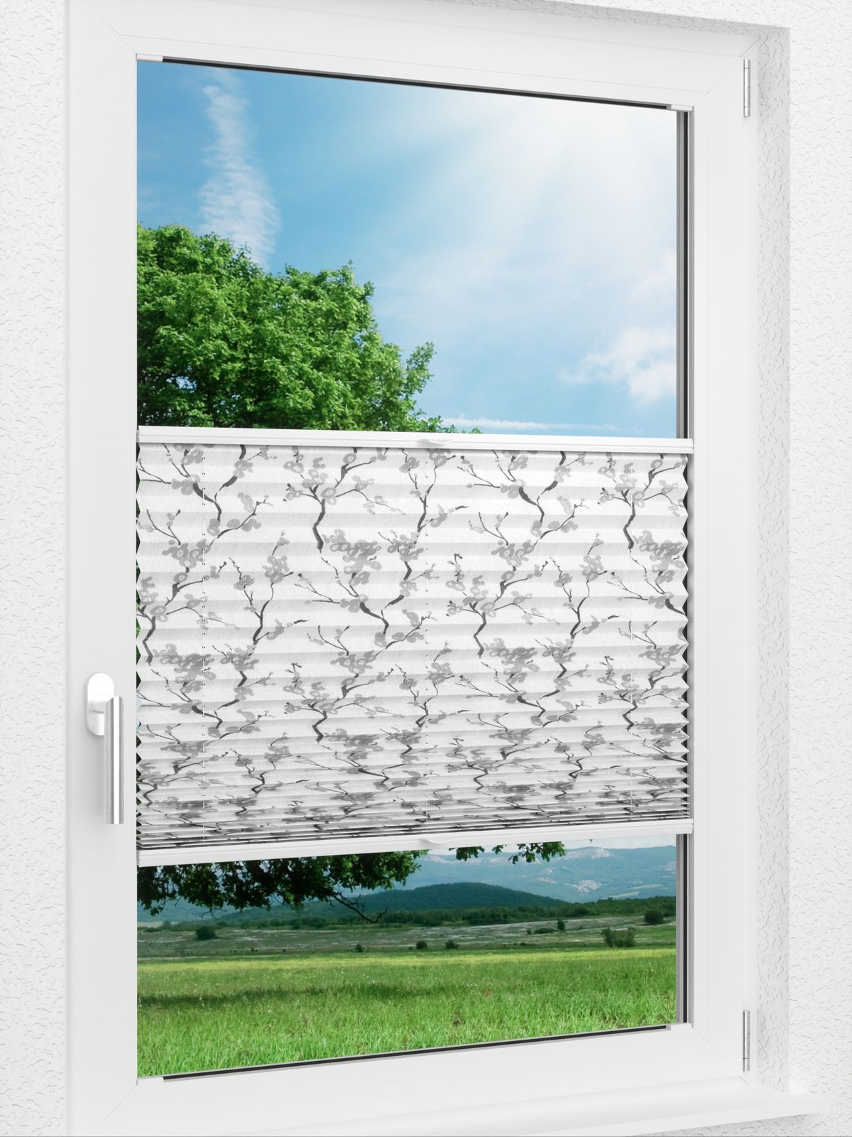 Detailansicht LYSEL HOME Plissee 325A Fine Vito