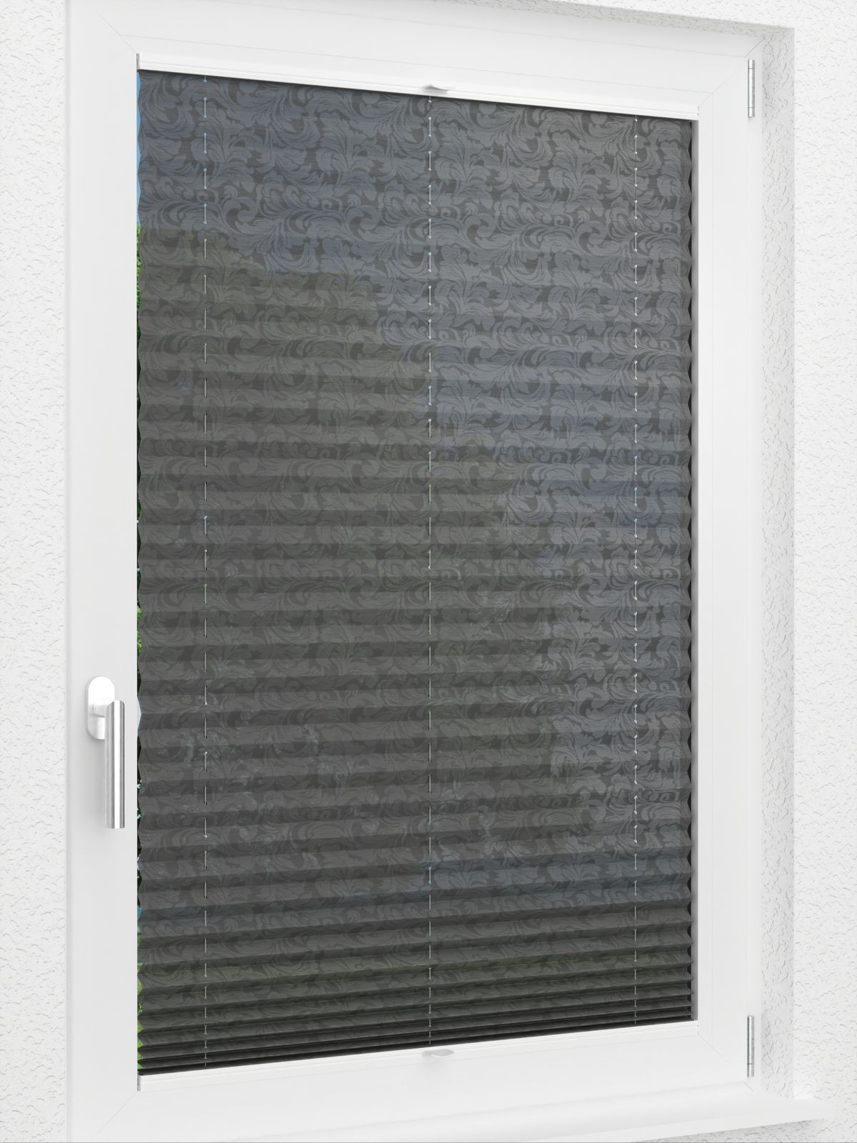 Detailansicht LYSEL HOME Plissee 431A Farne