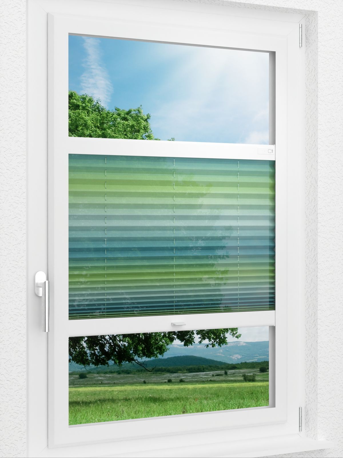 Detailansicht LYSEL HOME Plissee 338A Light Wave