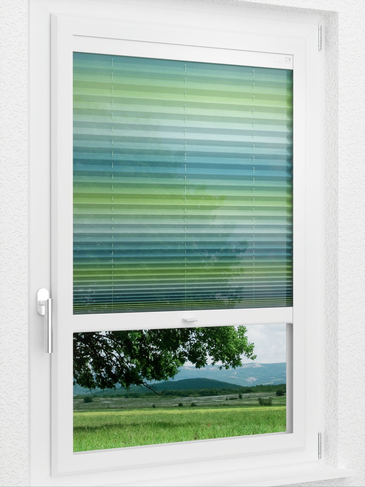 Detailansicht LYSEL HOME Plissee 338A Light Wave