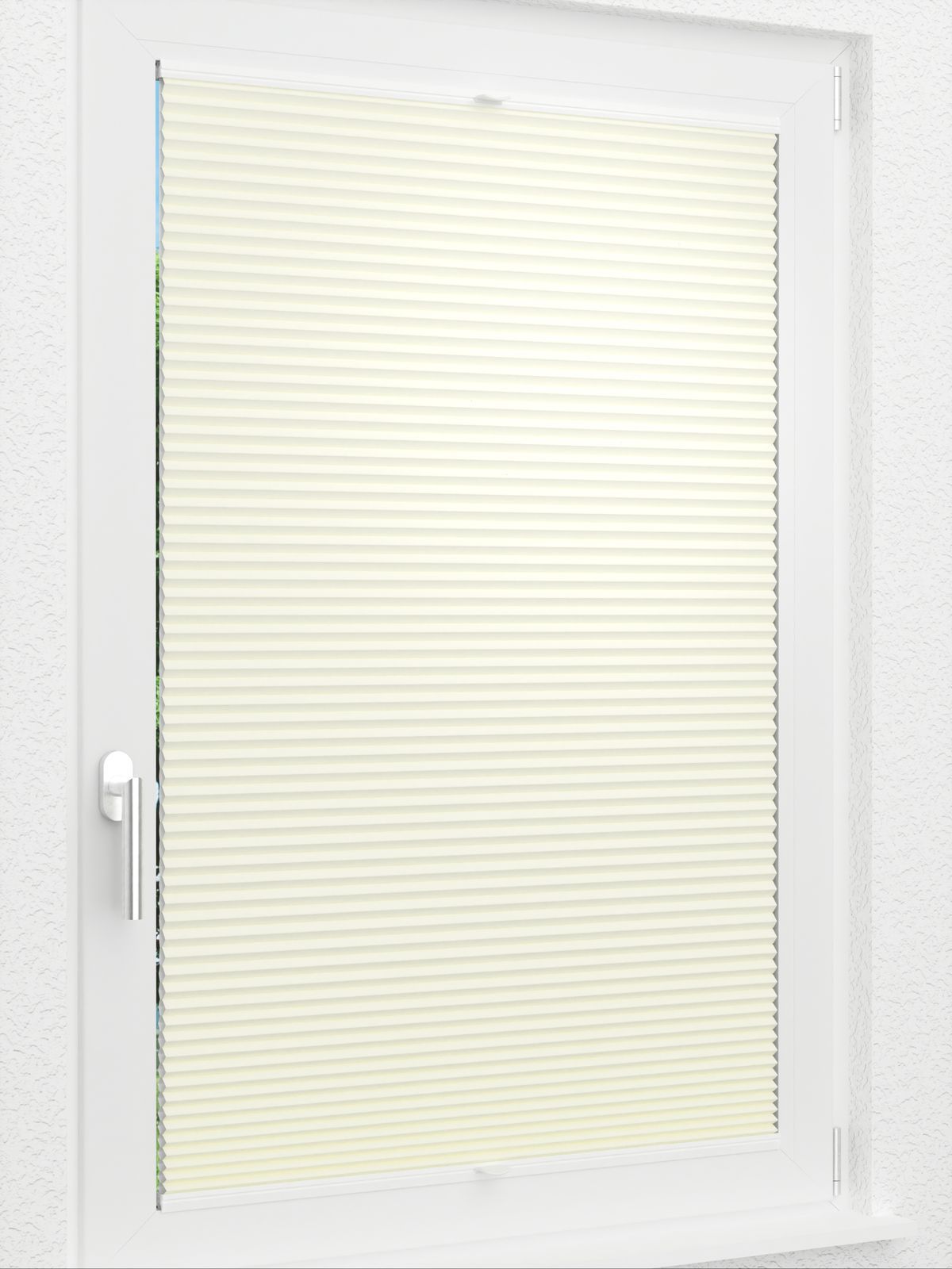Detailansicht LYSEL HOME Plissee 313A Evelyne Wabe