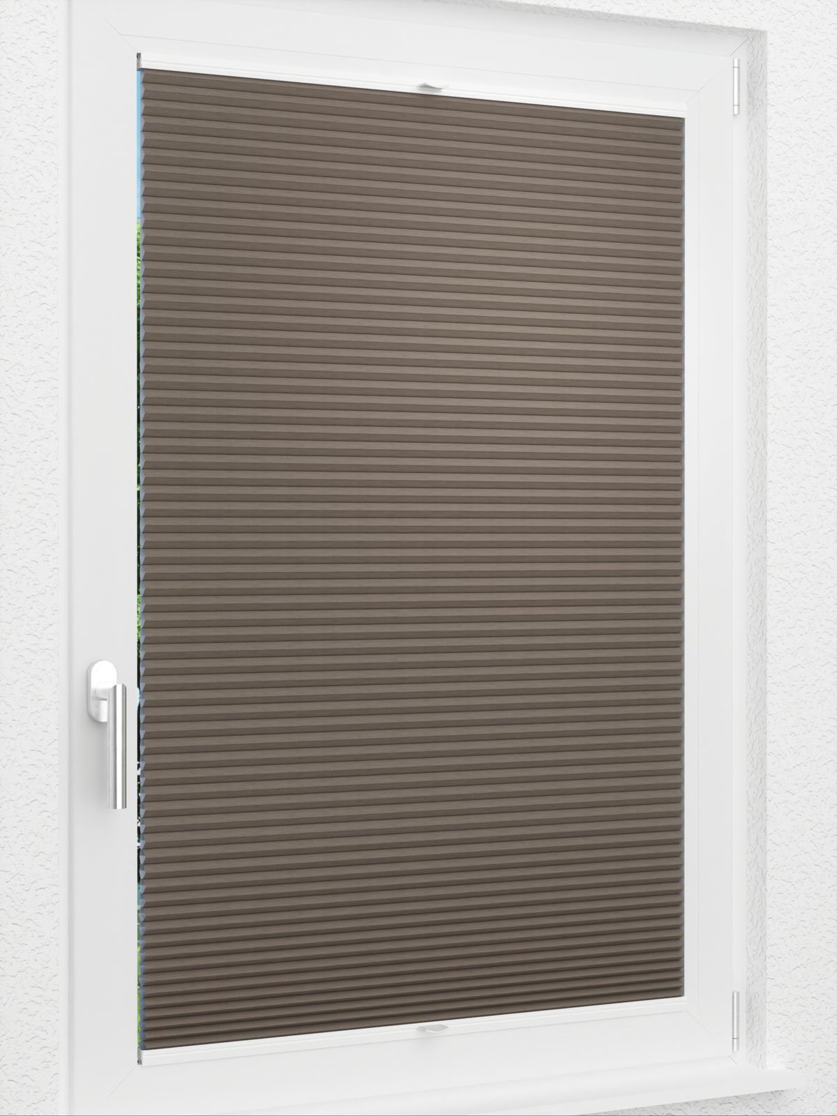 Detailansicht LYSEL HOME Plissee 314A Evelyne BO Wabe