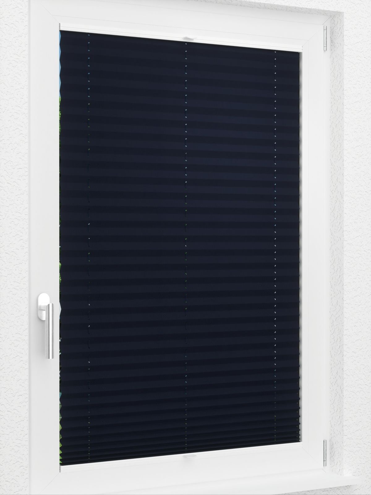Detailansicht LYSEL HOME Plissee 403A Midnight Brillia
