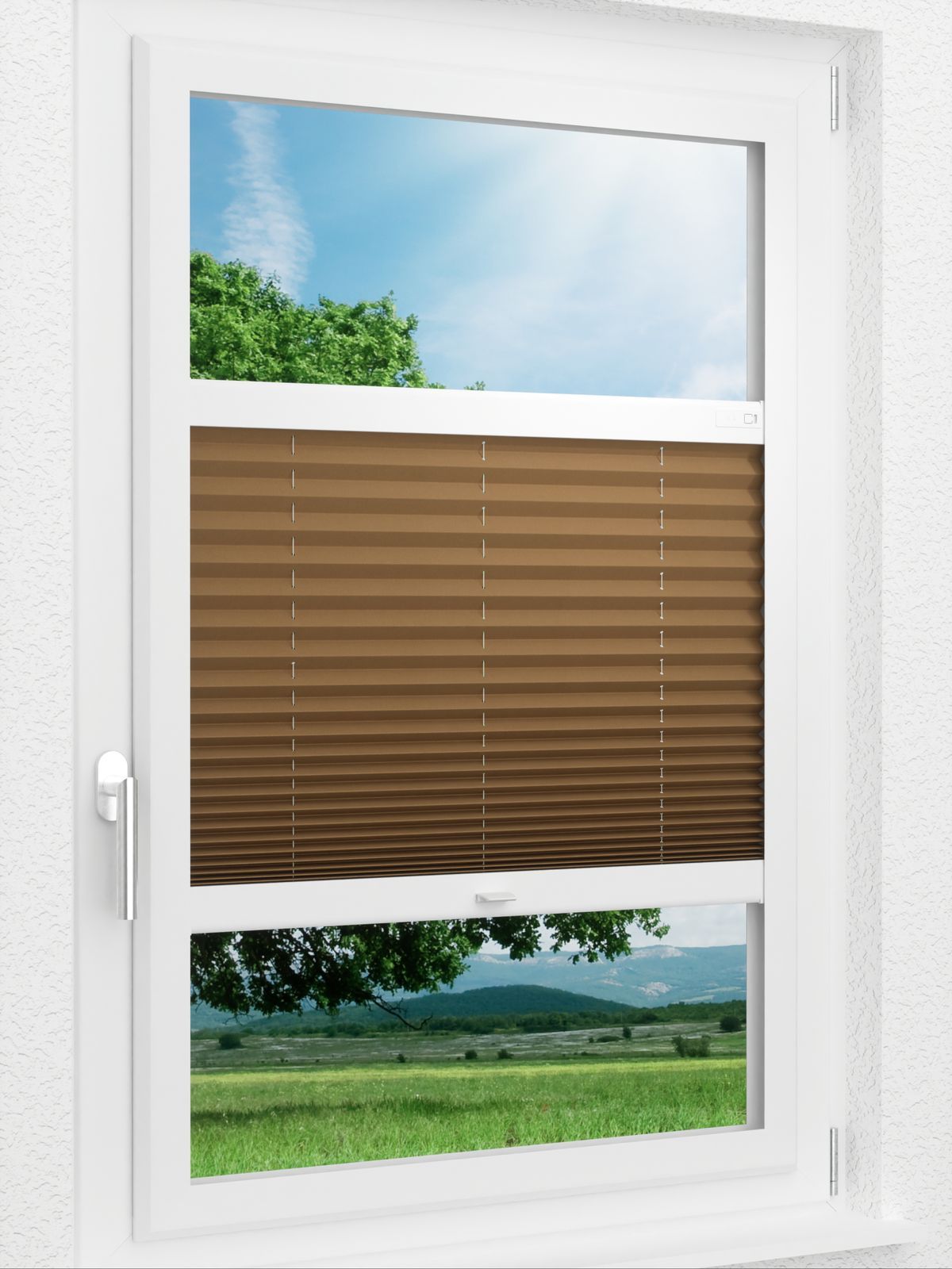 Detailansicht LYSEL HOME Plissee 404A Cantata