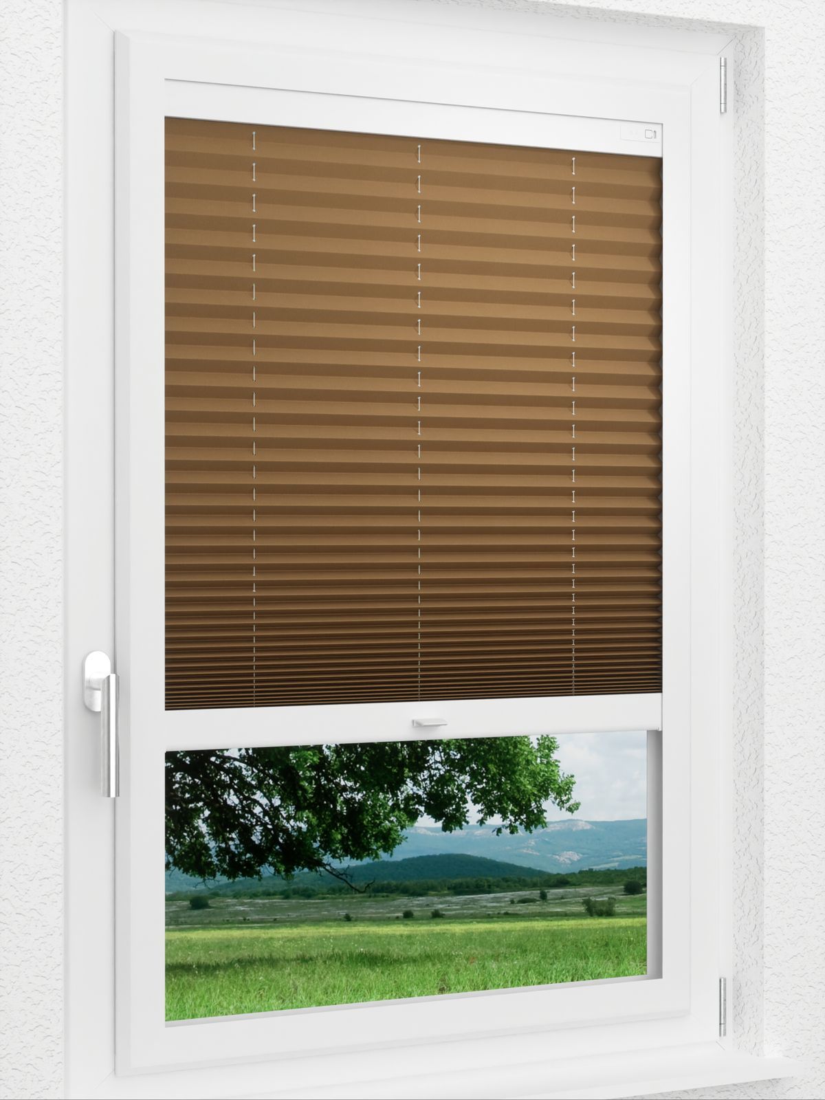 Detailansicht LYSEL HOME Plissee 404A Cantata