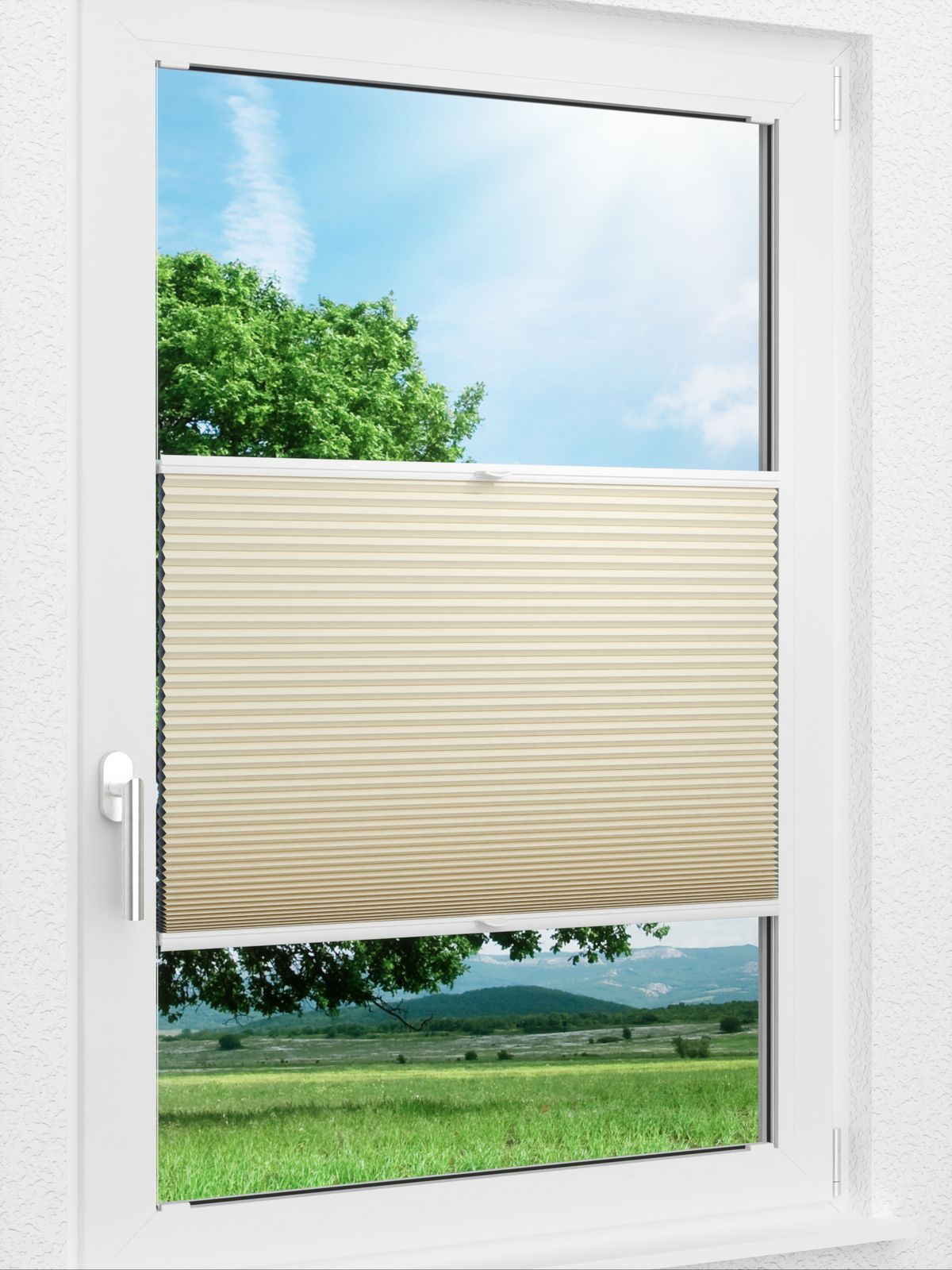 Detailansicht LYSEL HOME Plissee 033A Nana BO Wabe