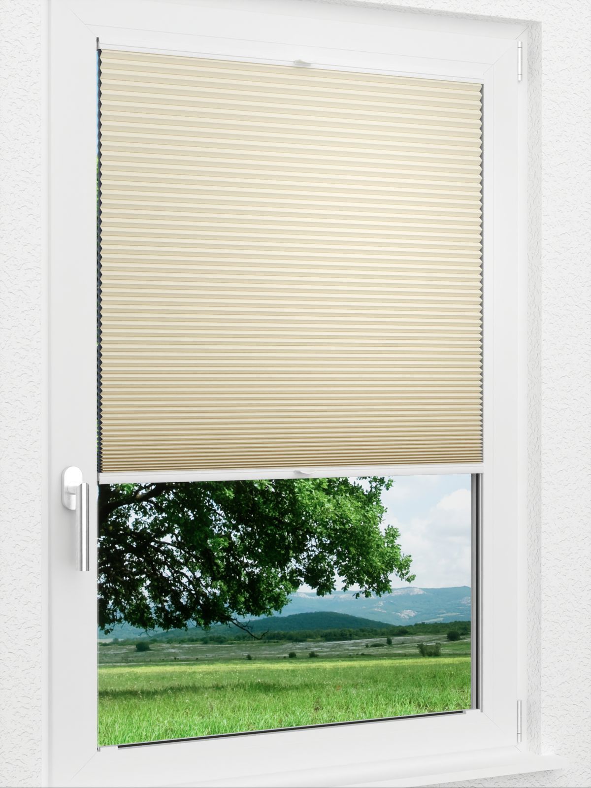 Detailansicht LYSEL HOME Plissee 033A Nana BO Wabe