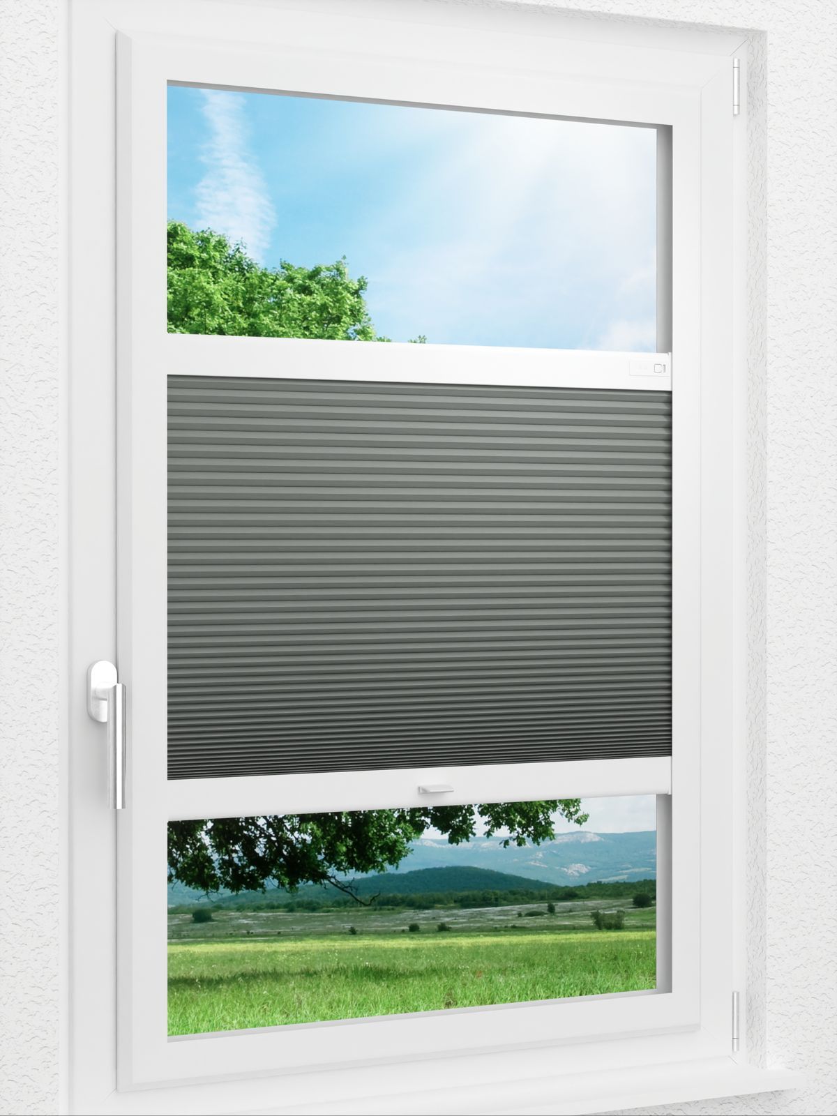 Detailansicht LYSEL HOME Plissee 036A Nana BO Wabe