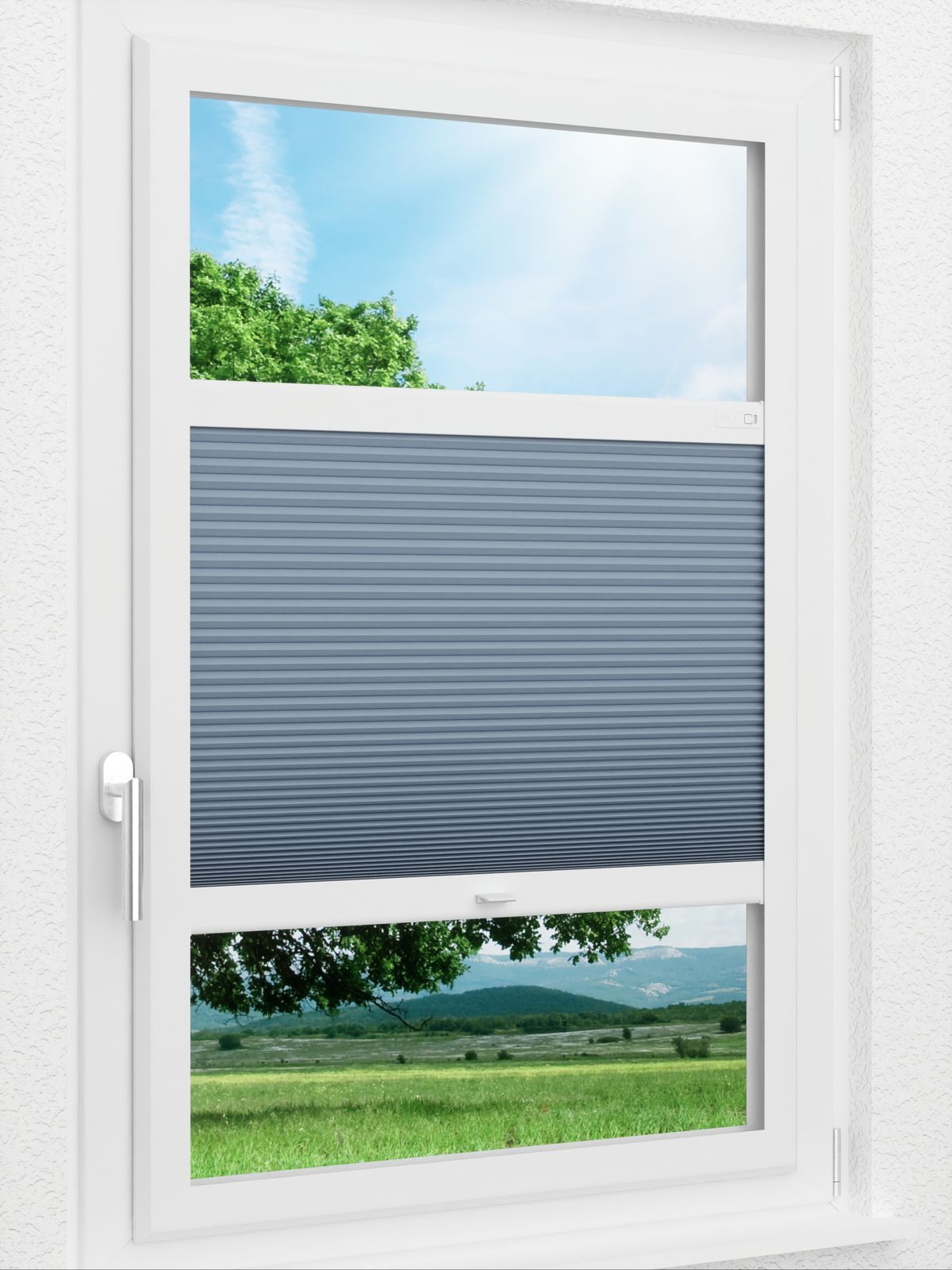 Detailansicht LYSEL HOME Plissee 023A Nana BO Wabe