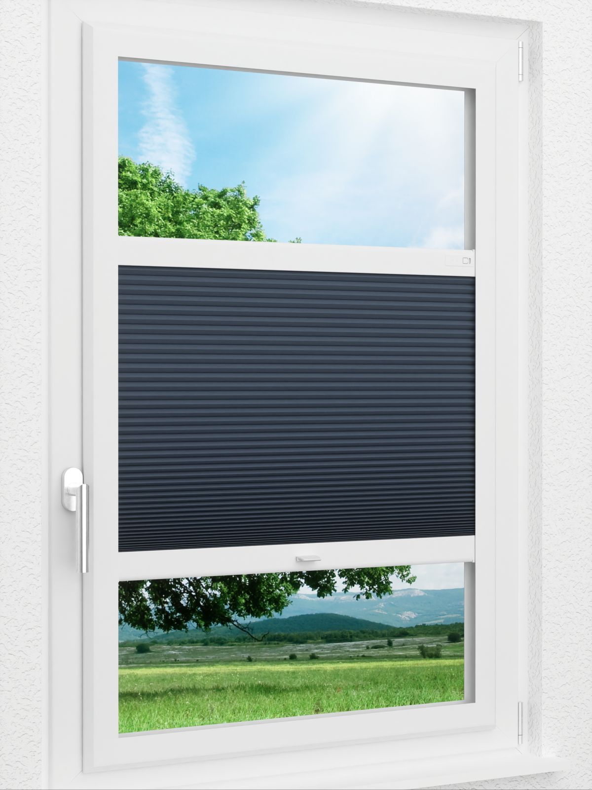 Detailansicht LYSEL HOME Plissee 024A Nana BO Wabe