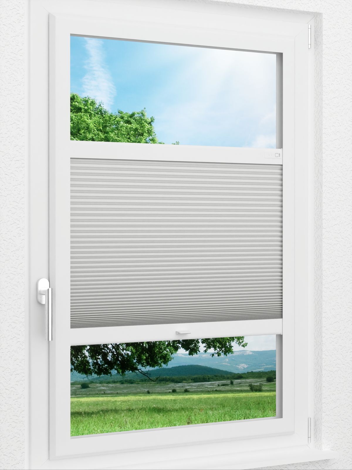 Detailansicht LYSEL HOME Plissee 006A Nana BO Wabe