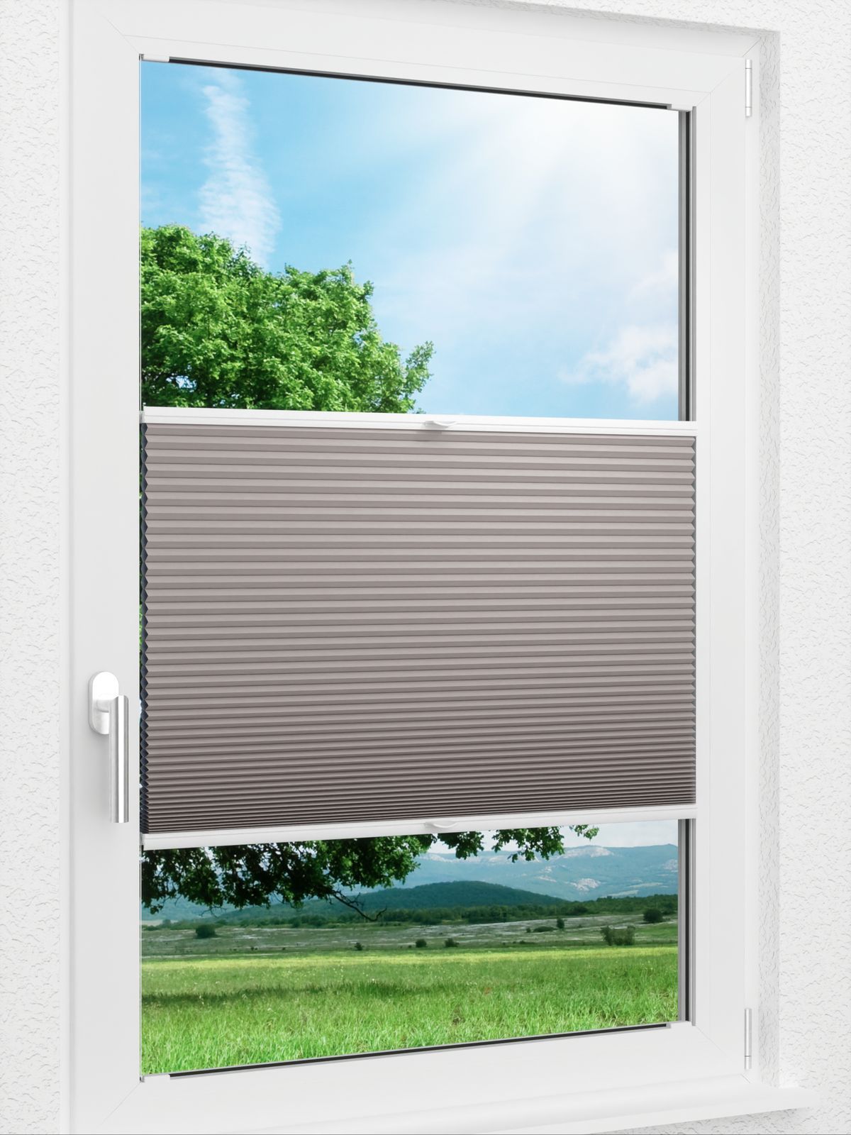 Detailansicht LYSEL HOME Plissee 040A Nana BO Wabe