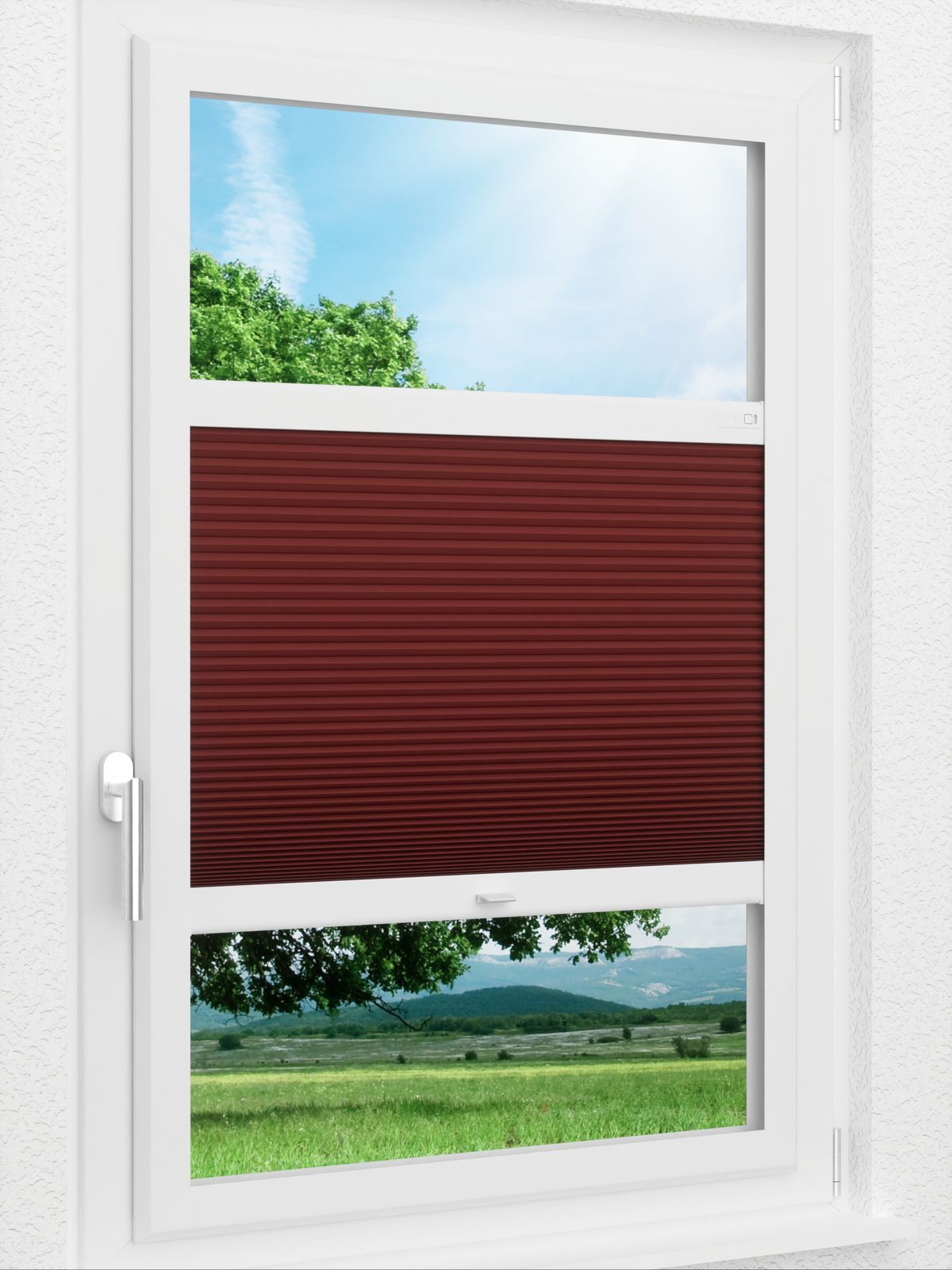 Detailansicht LYSEL HOME Plissee 022A Nana BO Wabe