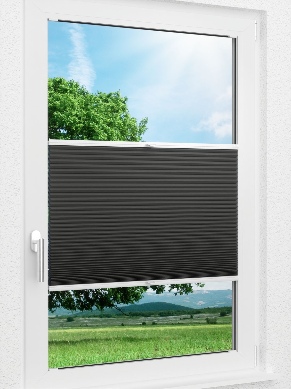 Detailansicht LYSEL HOME Plissee 034A Nana BO Wabe