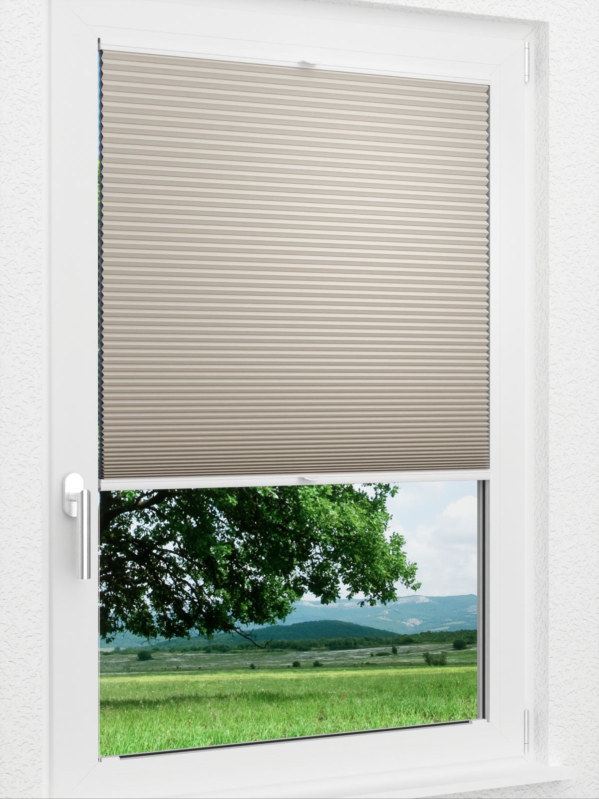 Detailansicht LYSEL HOME Plissee 012A Nana BO Wabe