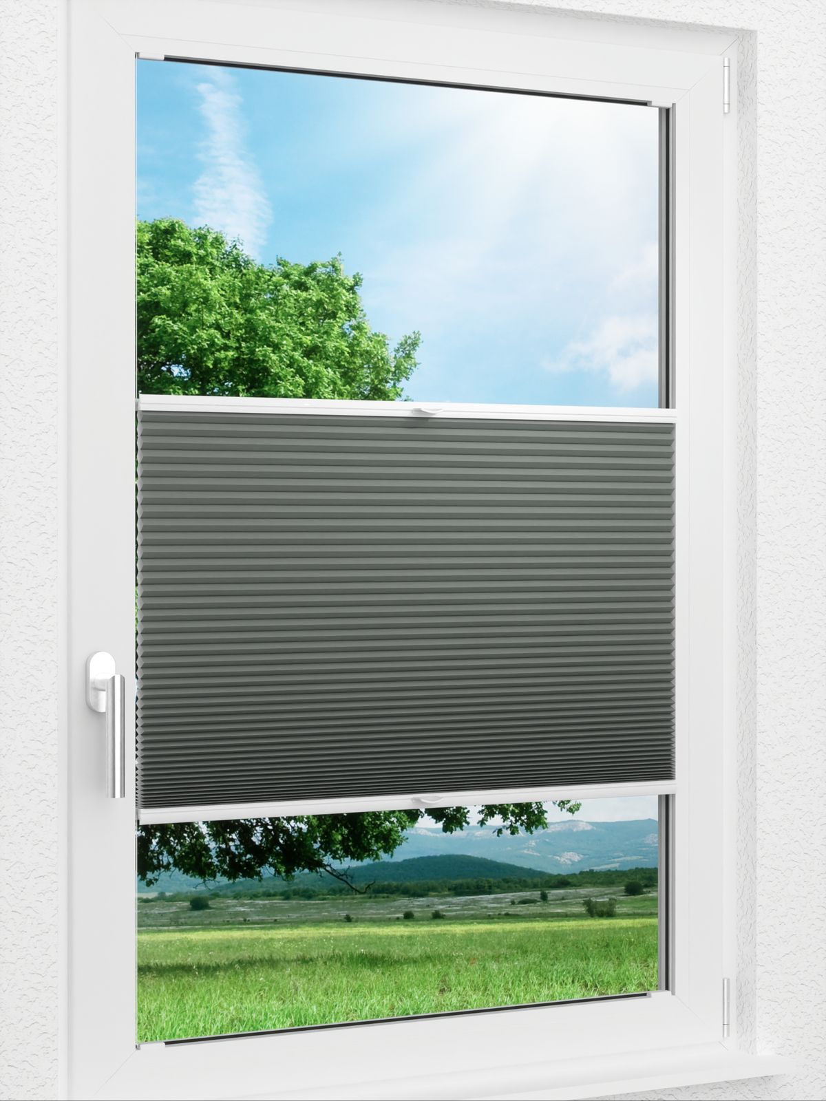 Detailansicht LYSEL HOME Plissee 039A Alba LI Wabe