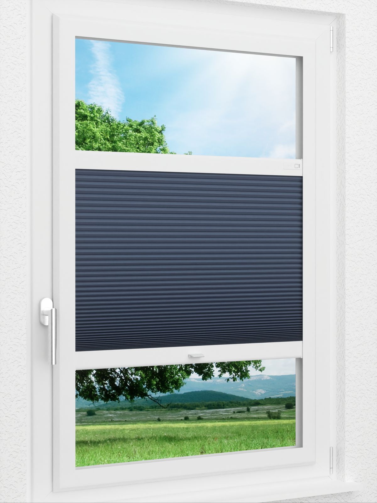 Detailansicht LYSEL HOME Plissee 030A Alba LI Wabe