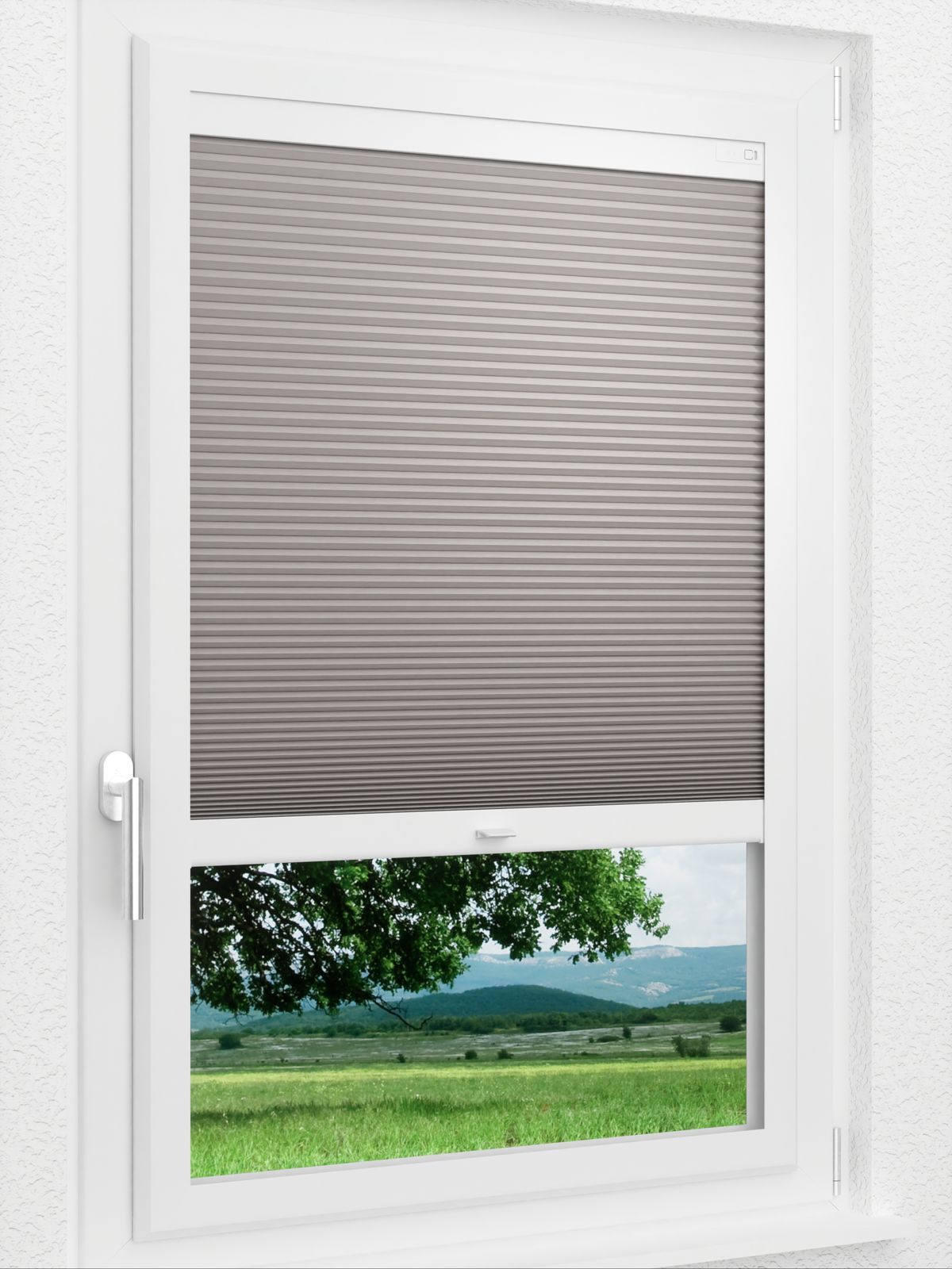 Detailansicht LYSEL HOME Plissee 038A Alba LI Wabe