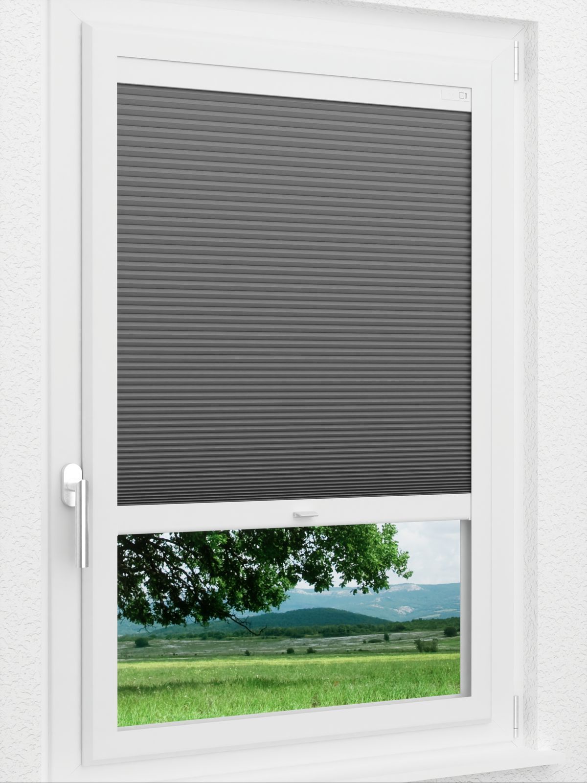 Detailansicht LYSEL HOME Plissee 007A Alba LI Wabe