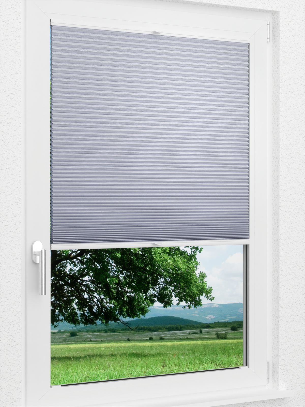 Detailansicht LYSEL HOME Plissee 312A Lanea BO Wabe
