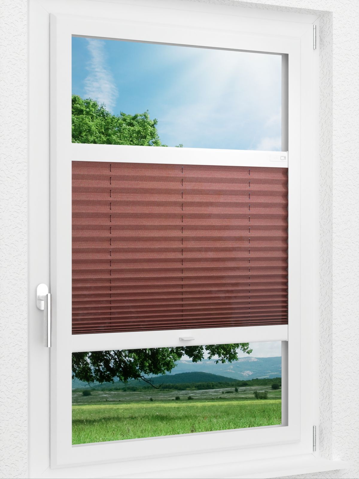 Detailansicht LYSEL HOME Plissee 426A Light Mix