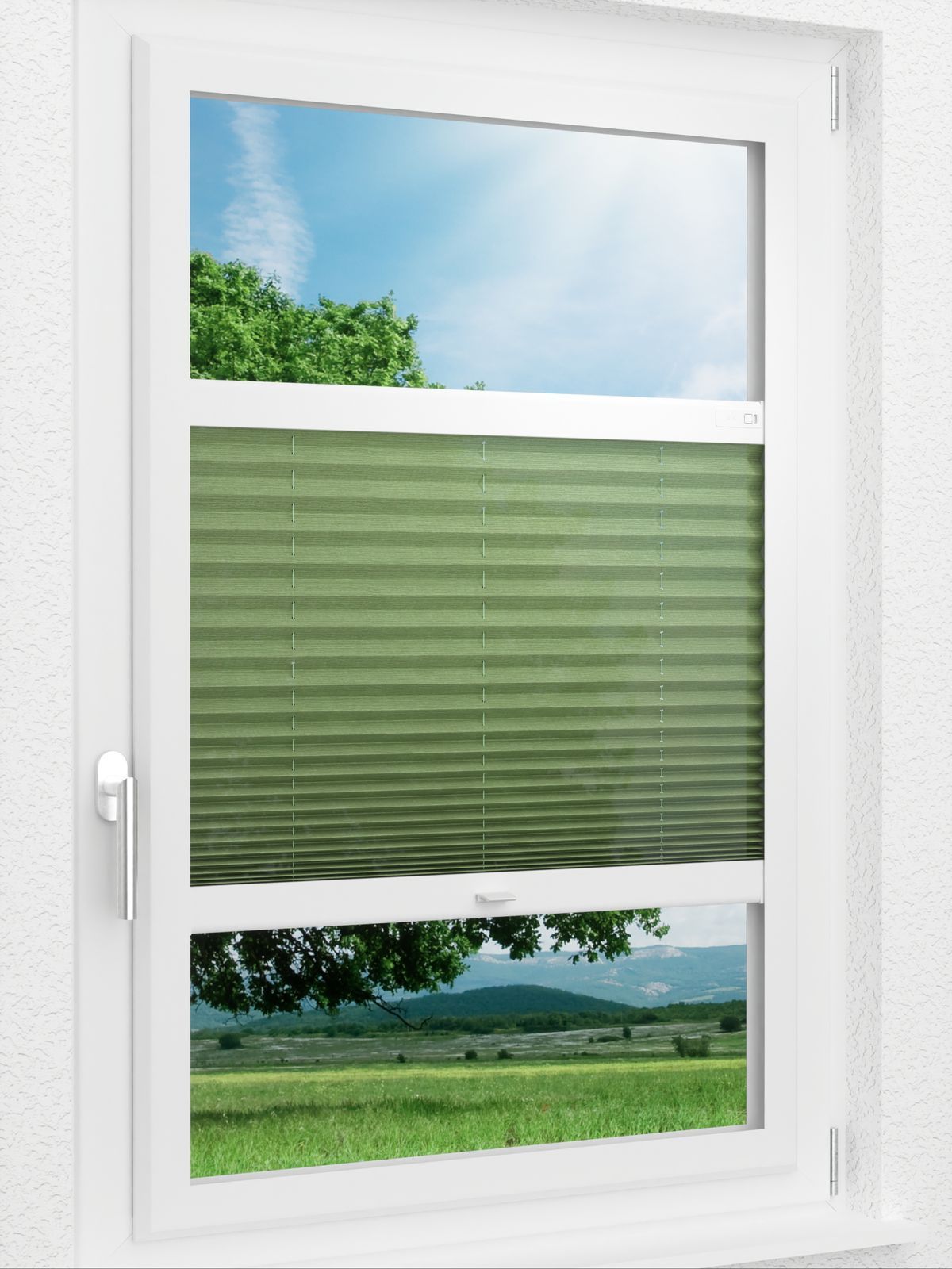 Detailansicht LYSEL HOME Plissee 330A Light Mix