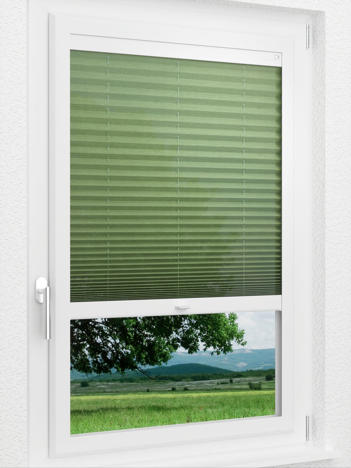 Detailansicht LYSEL HOME Plissee 330A Light Mix