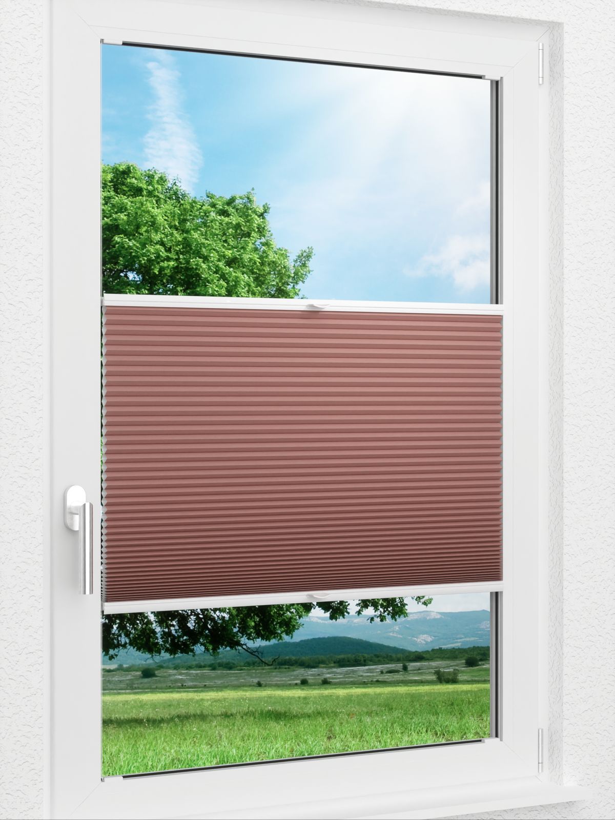 Detailansicht LYSEL HOME Plissee 339A Lightly Wabe