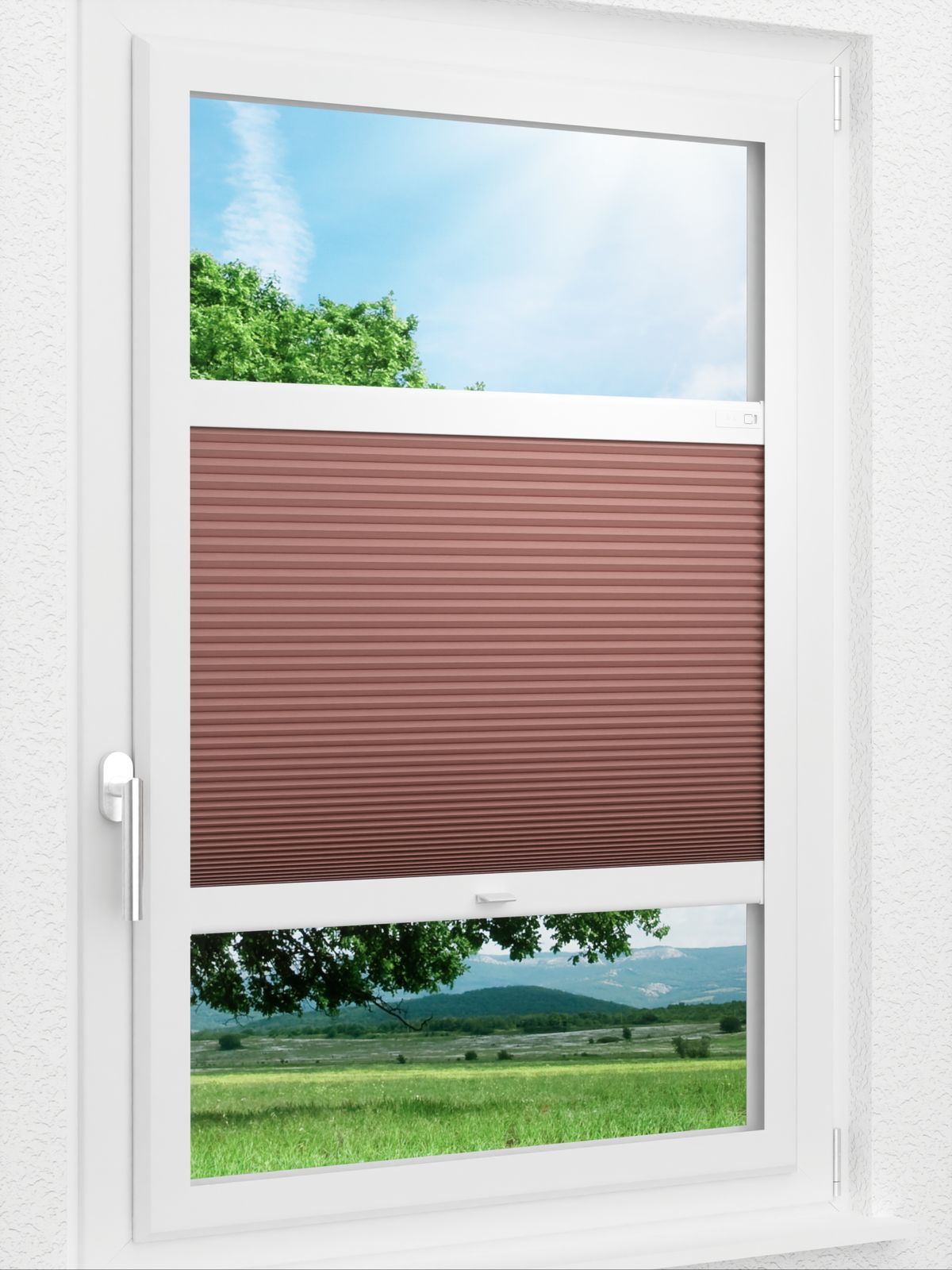 Detailansicht LYSEL HOME Plissee 339A Lightly Wabe