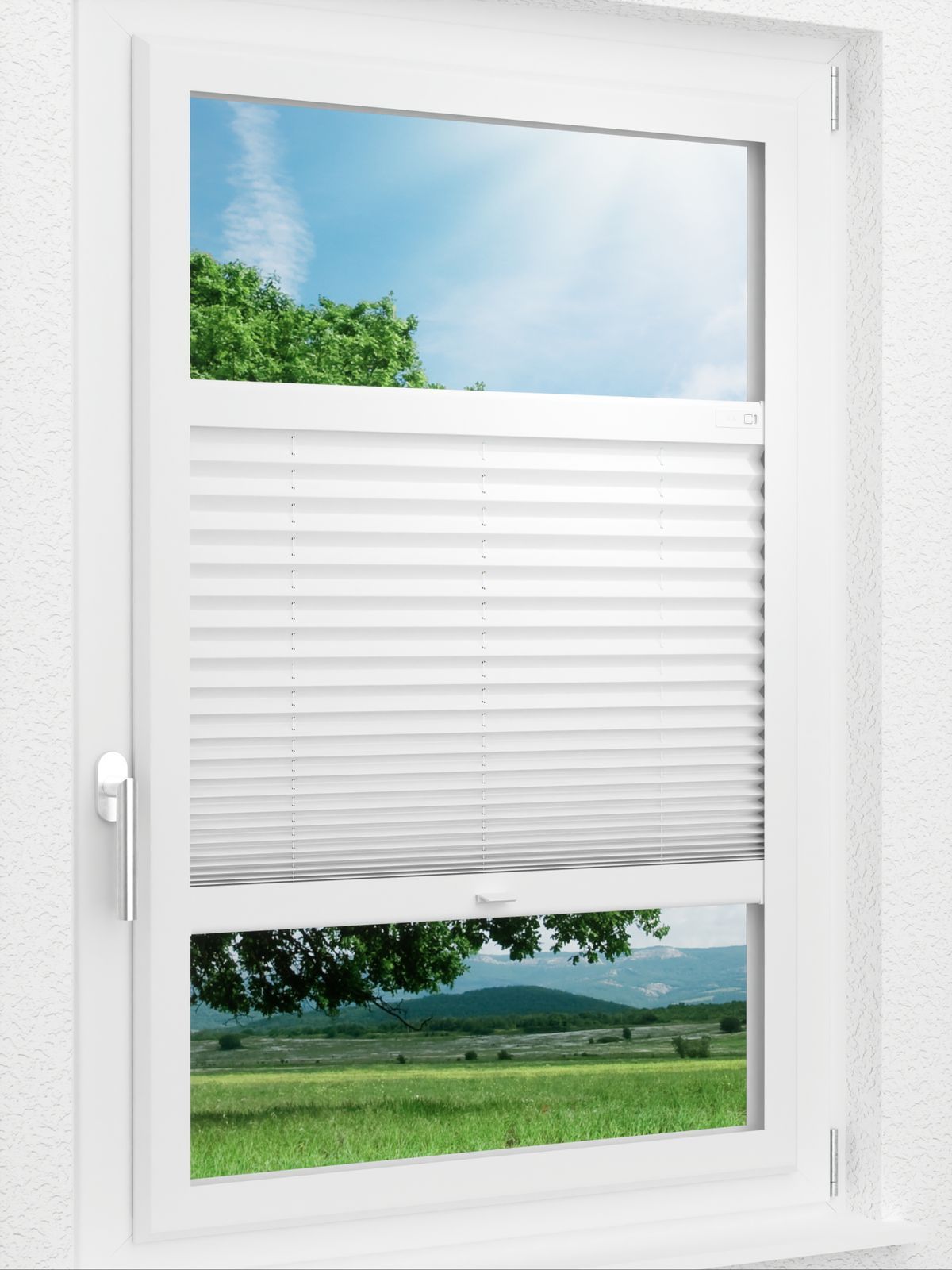 Detailansicht LYSEL HOME Plissee 209B Aralia Pearl