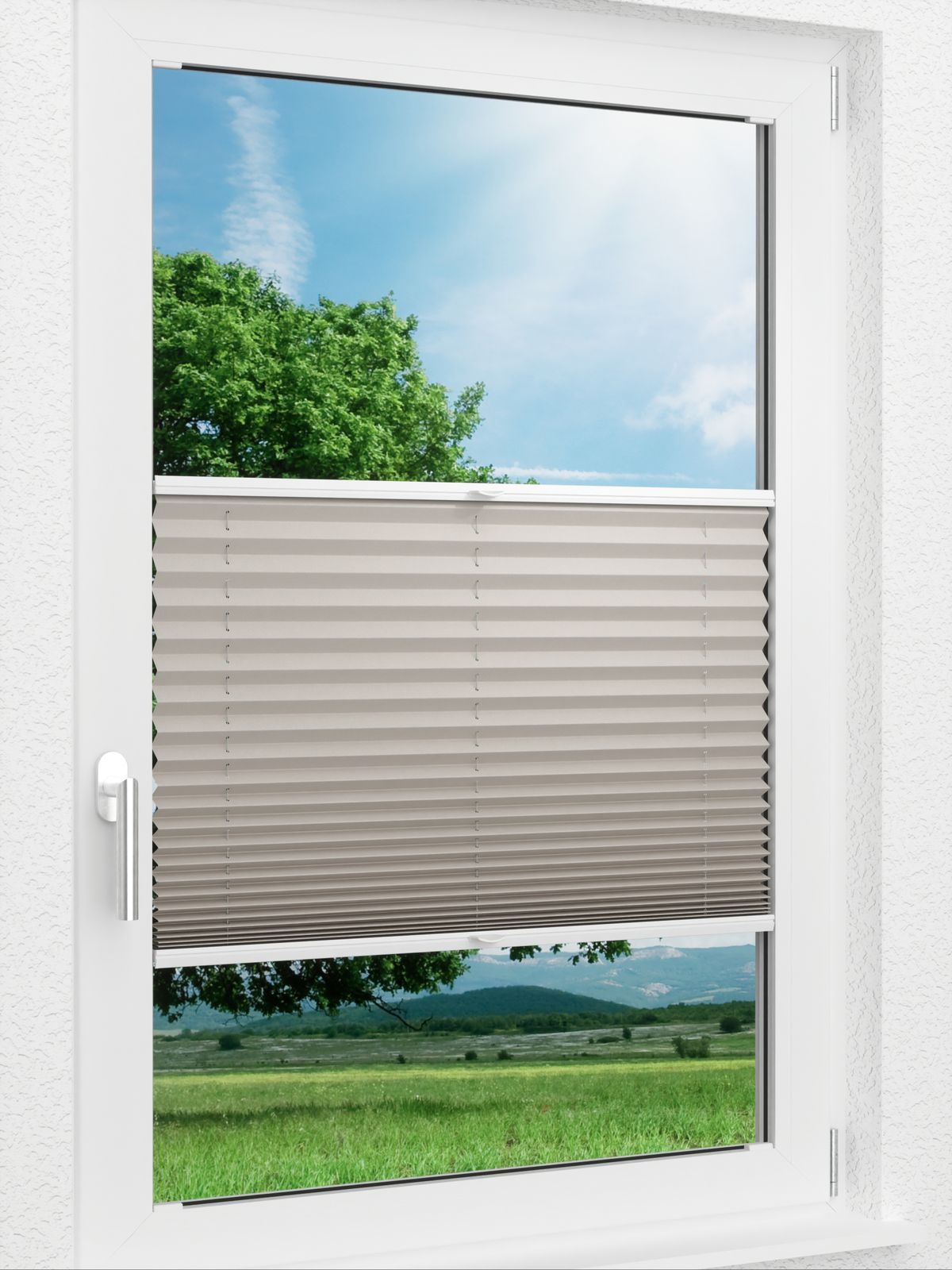 Detailansicht LYSEL HOME Plissee 128B Aralia