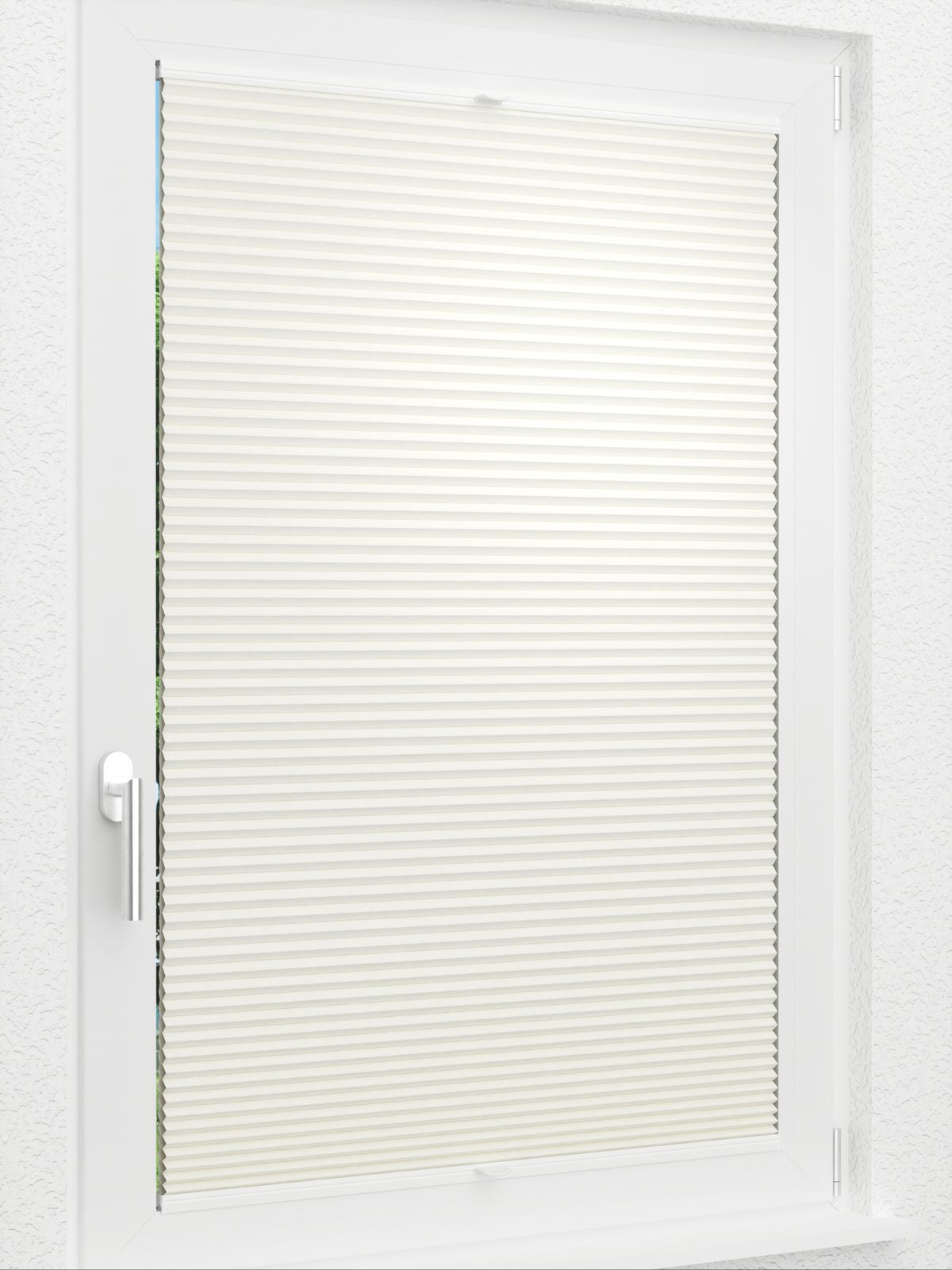 Detailansicht LYSEL HOME Plissee 017A Calluna Wabe