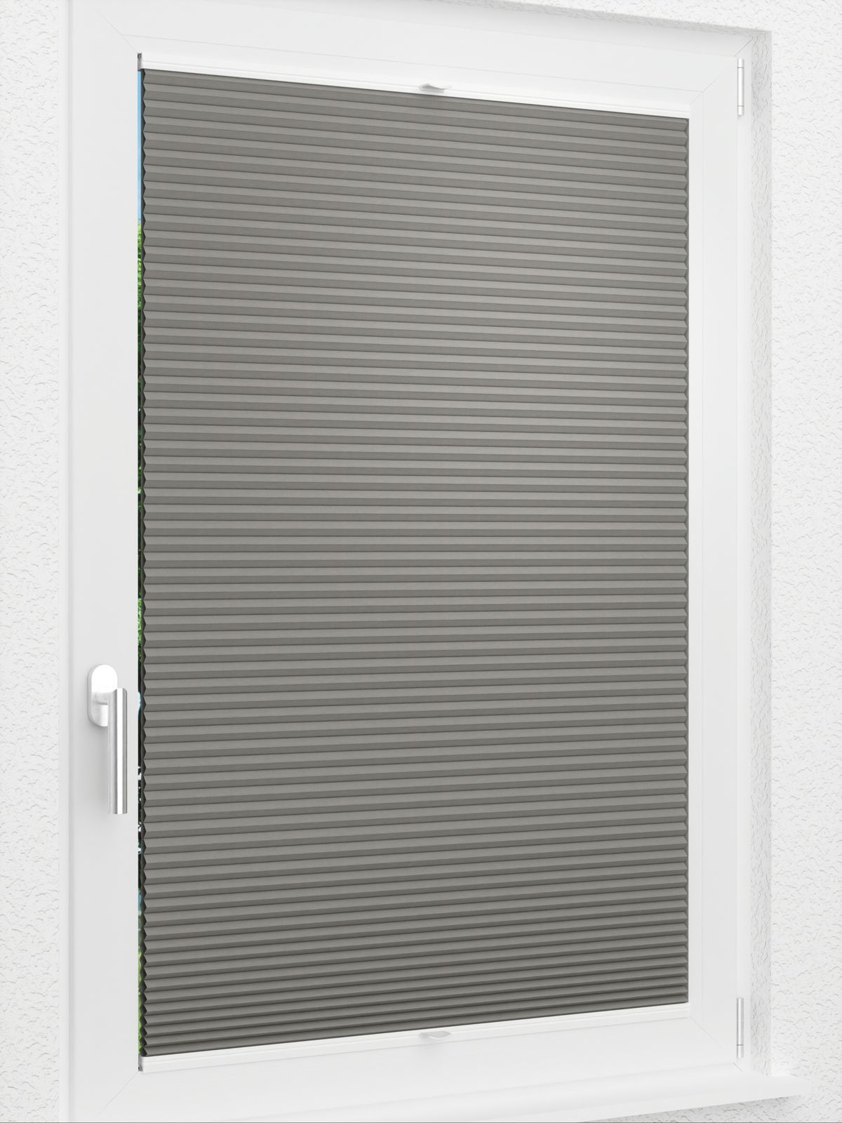 Detailansicht LYSEL HOME Plissee 020A Calluna Wabe