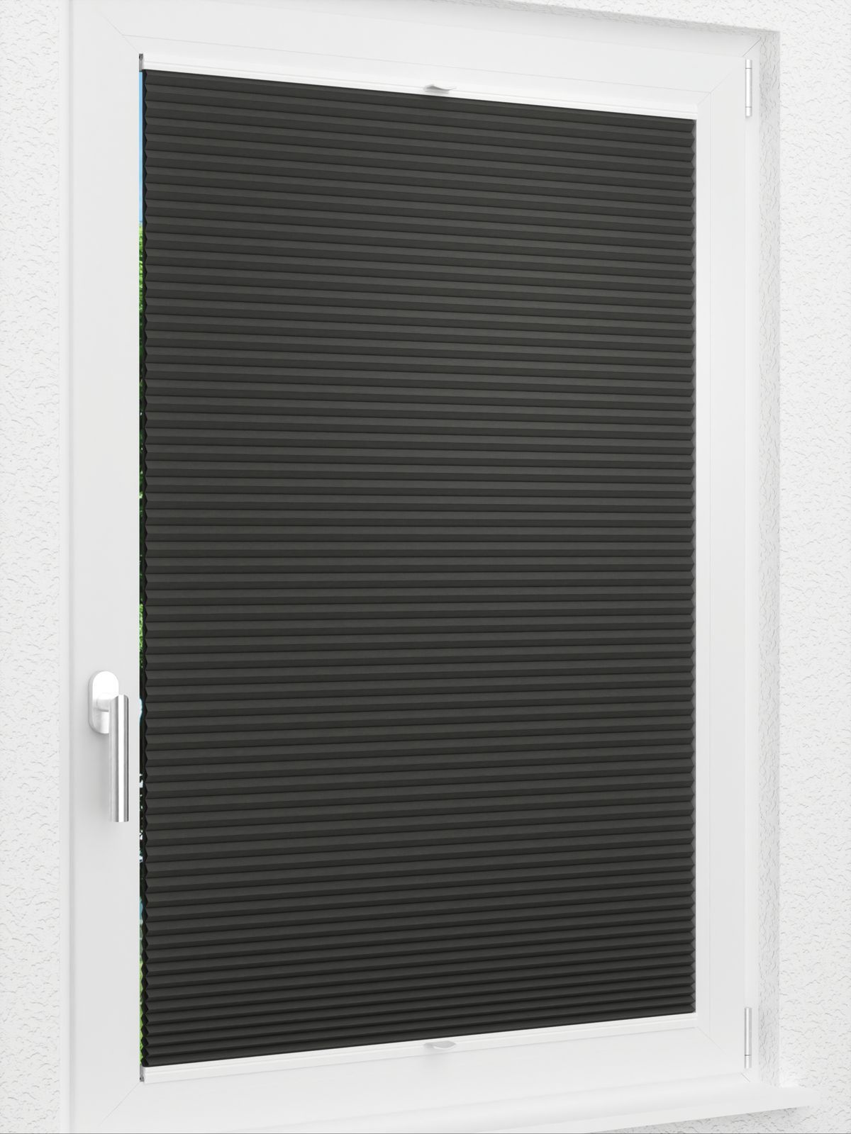 Detailansicht LYSEL HOME Plissee 018A Calluna Wabe