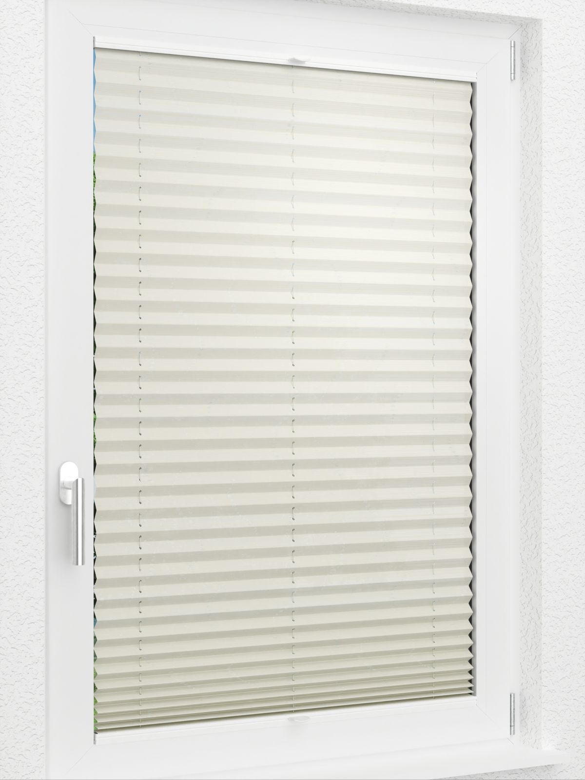 Detailansicht LYSEL HOME Plissee 410A Pearl String