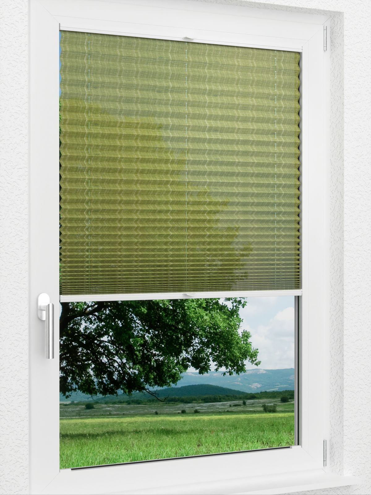 Detailansicht LYSEL HOME Plissee 436A Fine Tissue