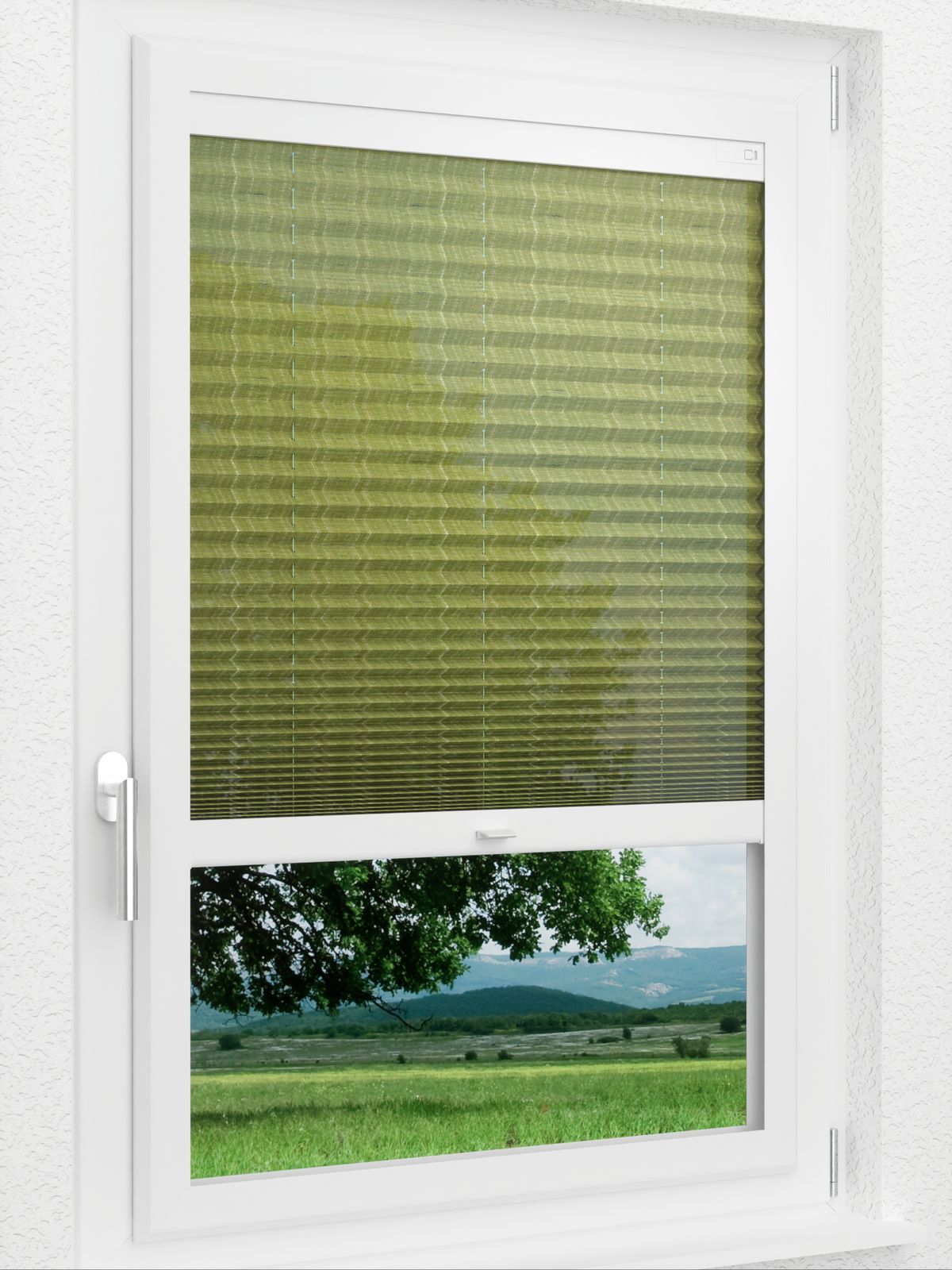 Detailansicht LYSEL HOME Plissee 436A Fine Tissue