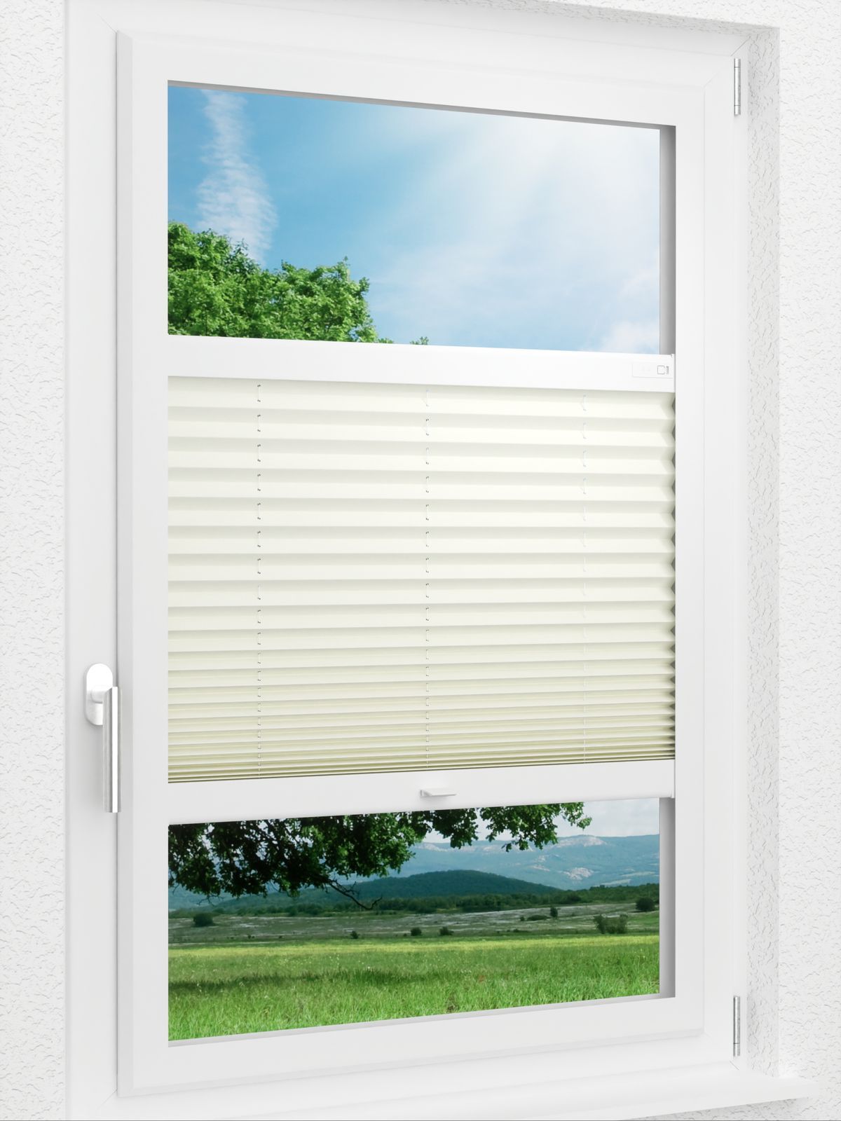 Detailansicht LYSEL HOME Plissee 140B Aralia Pearl