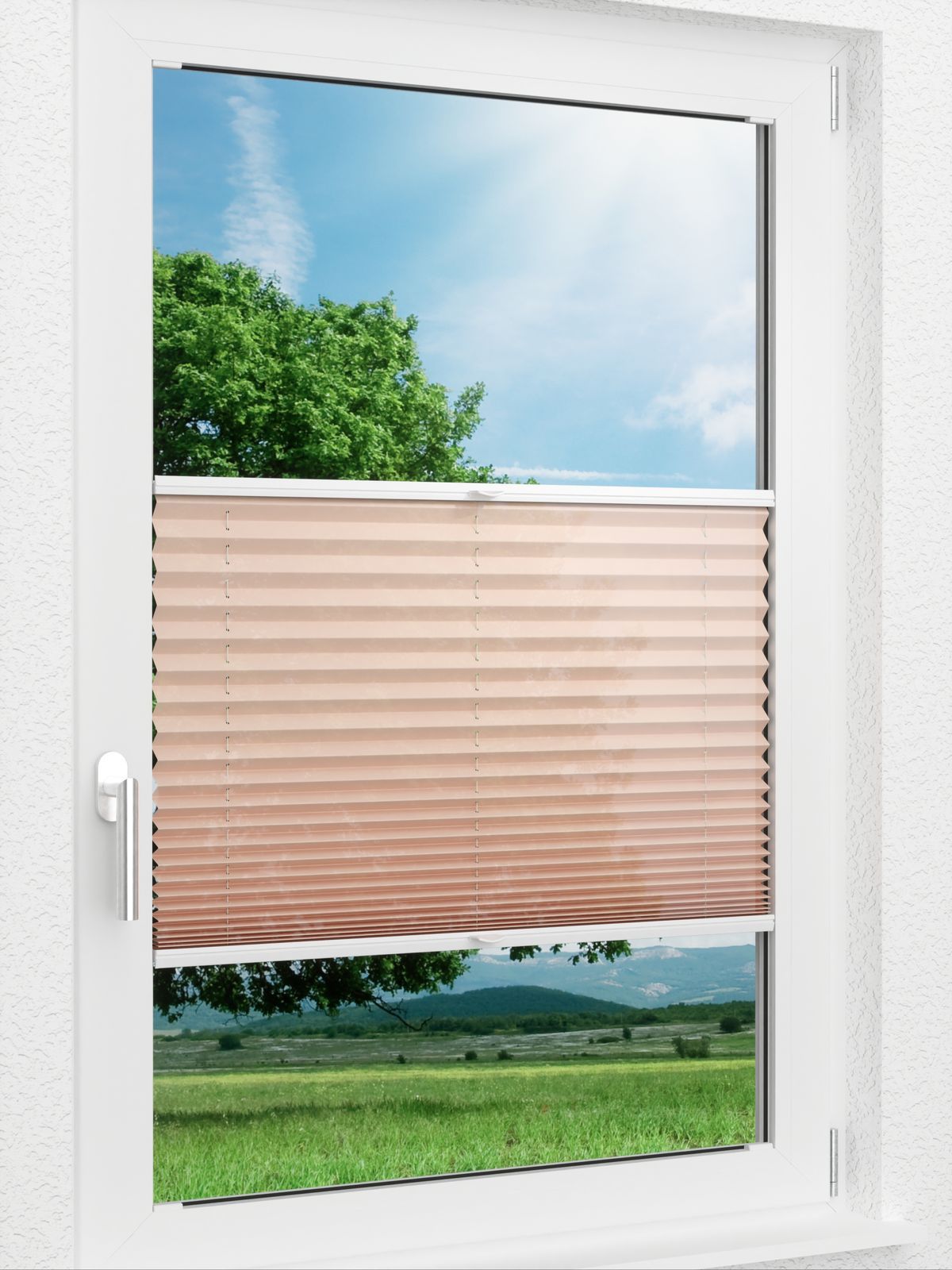 Detailansicht LYSEL HOME Plissee 440A Plain