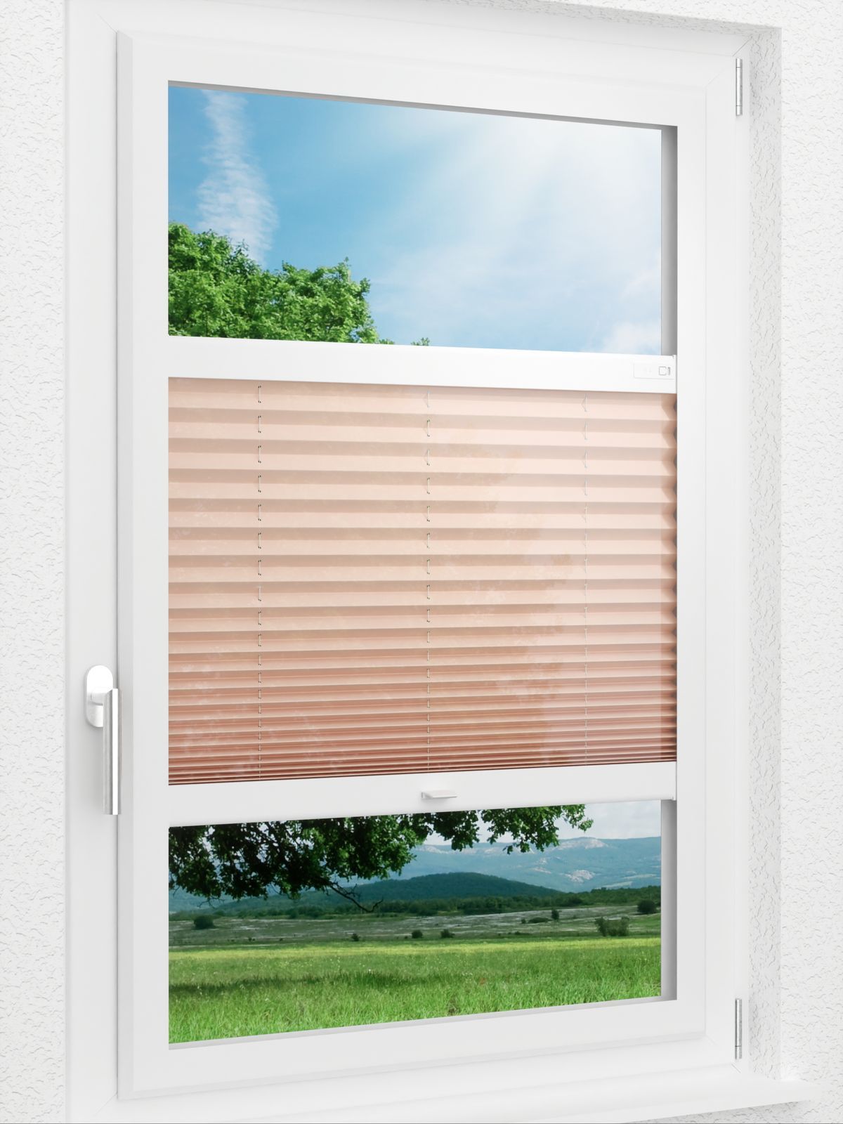 Detailansicht LYSEL HOME Plissee 440A Plain